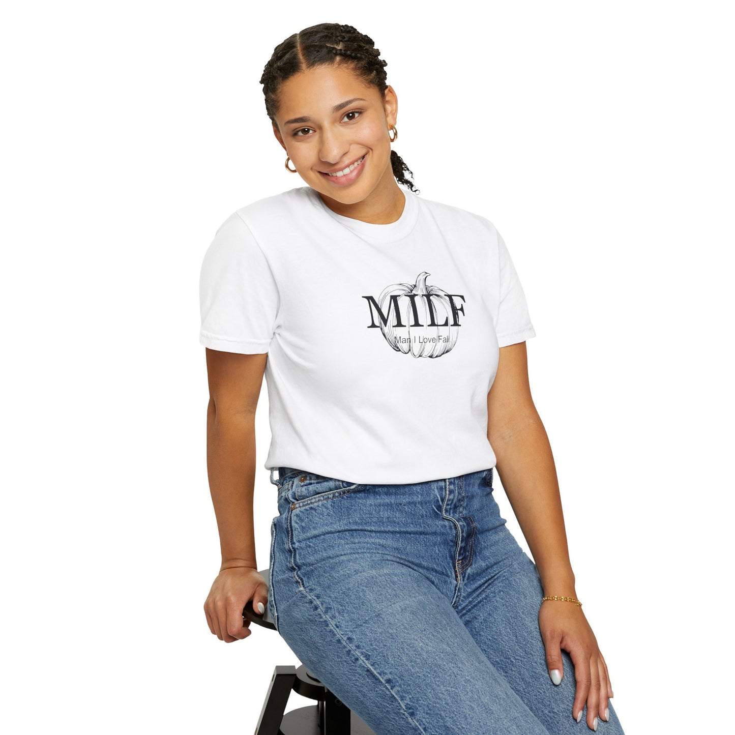 MILF (Man I Love Fall) Comfort Colors Tee