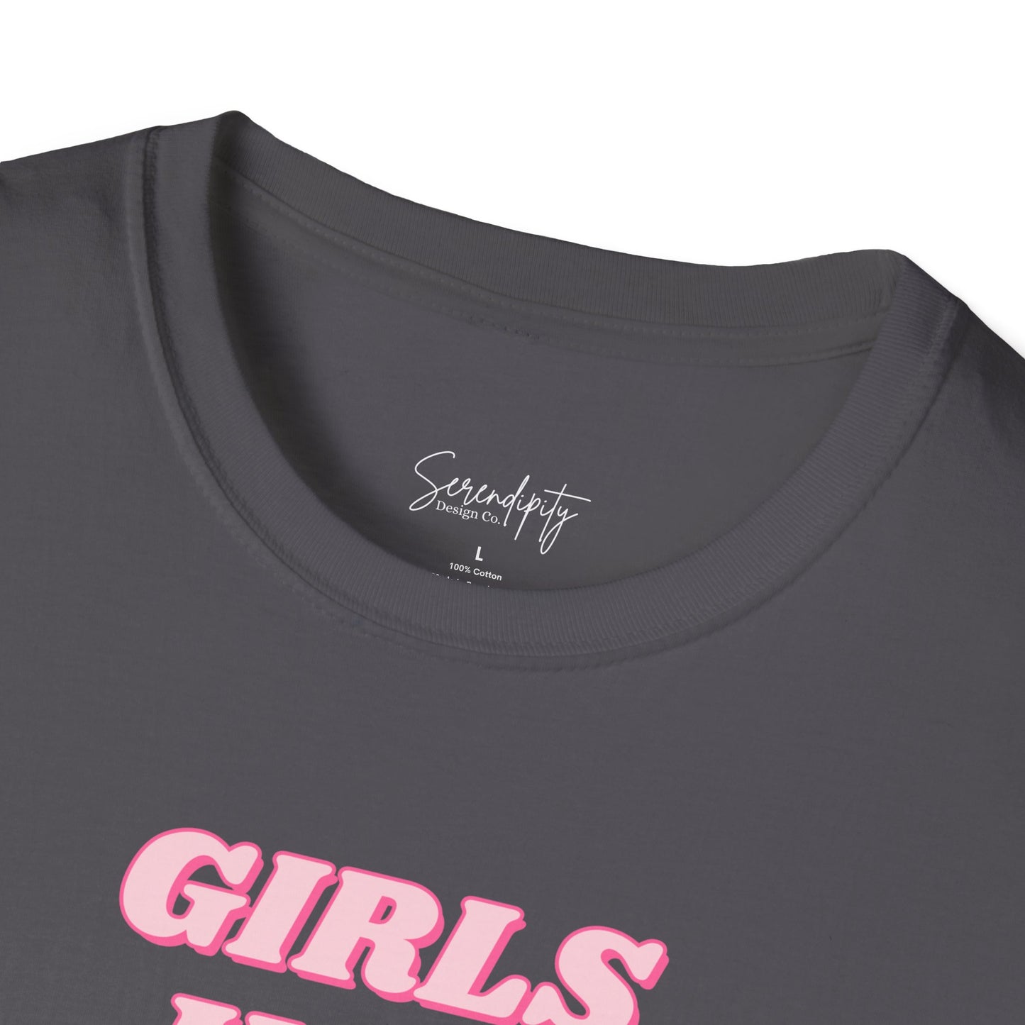 Girls Just Wanna Have Dogs Soft Style Tee
