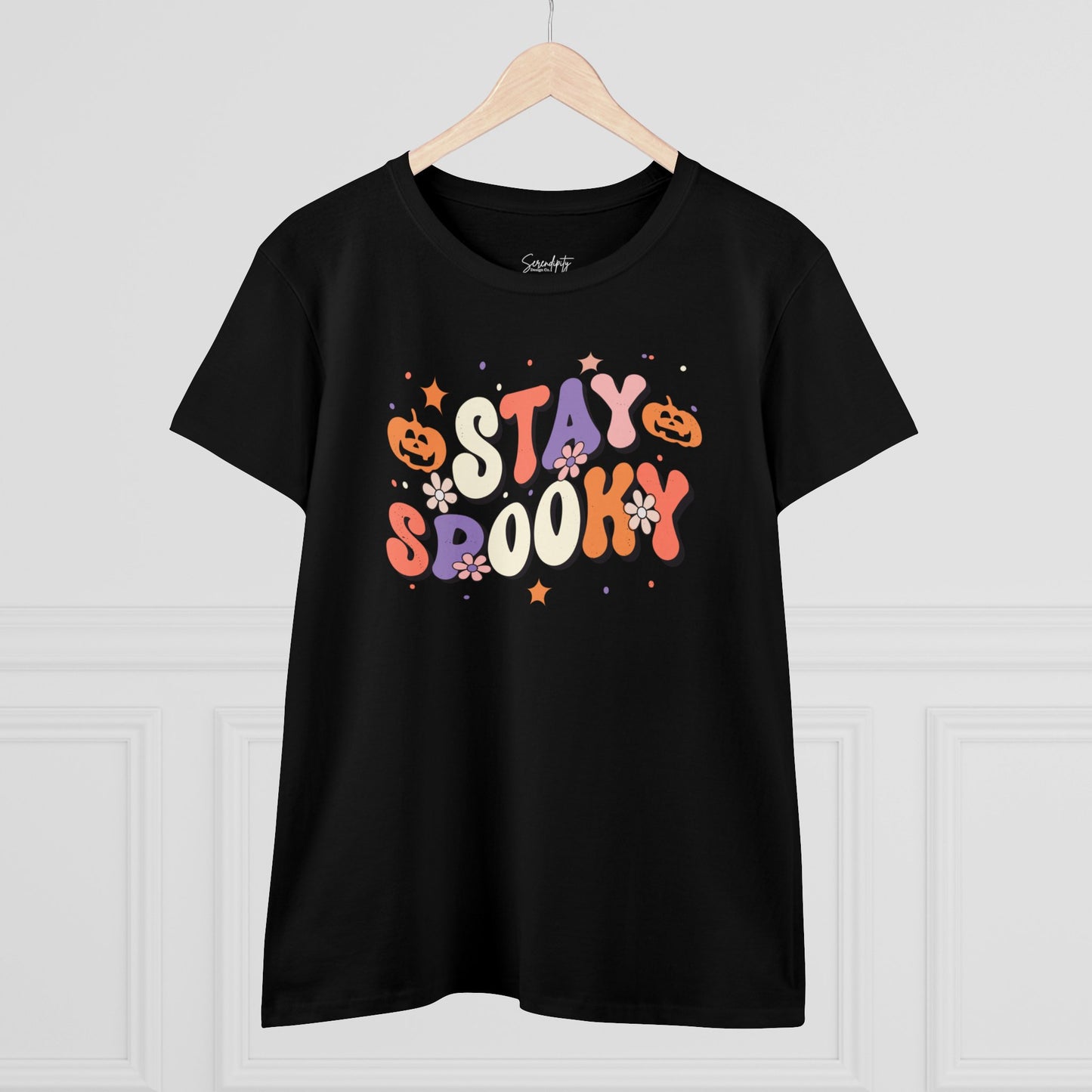 Stay Spooky Girly Baby Tee