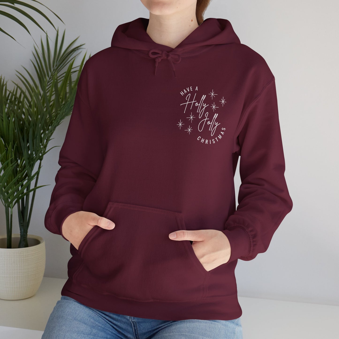 Holly Jolly Christmas Unisex Hoodie