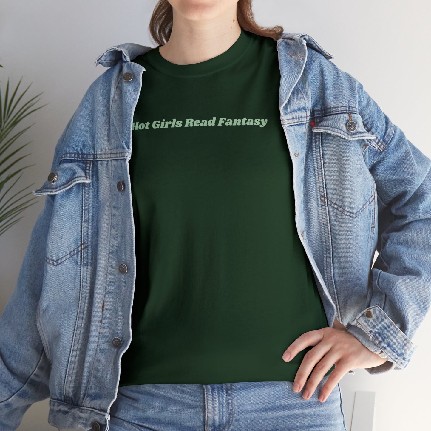 Hot Girls Read Fantasy Unisex Tee