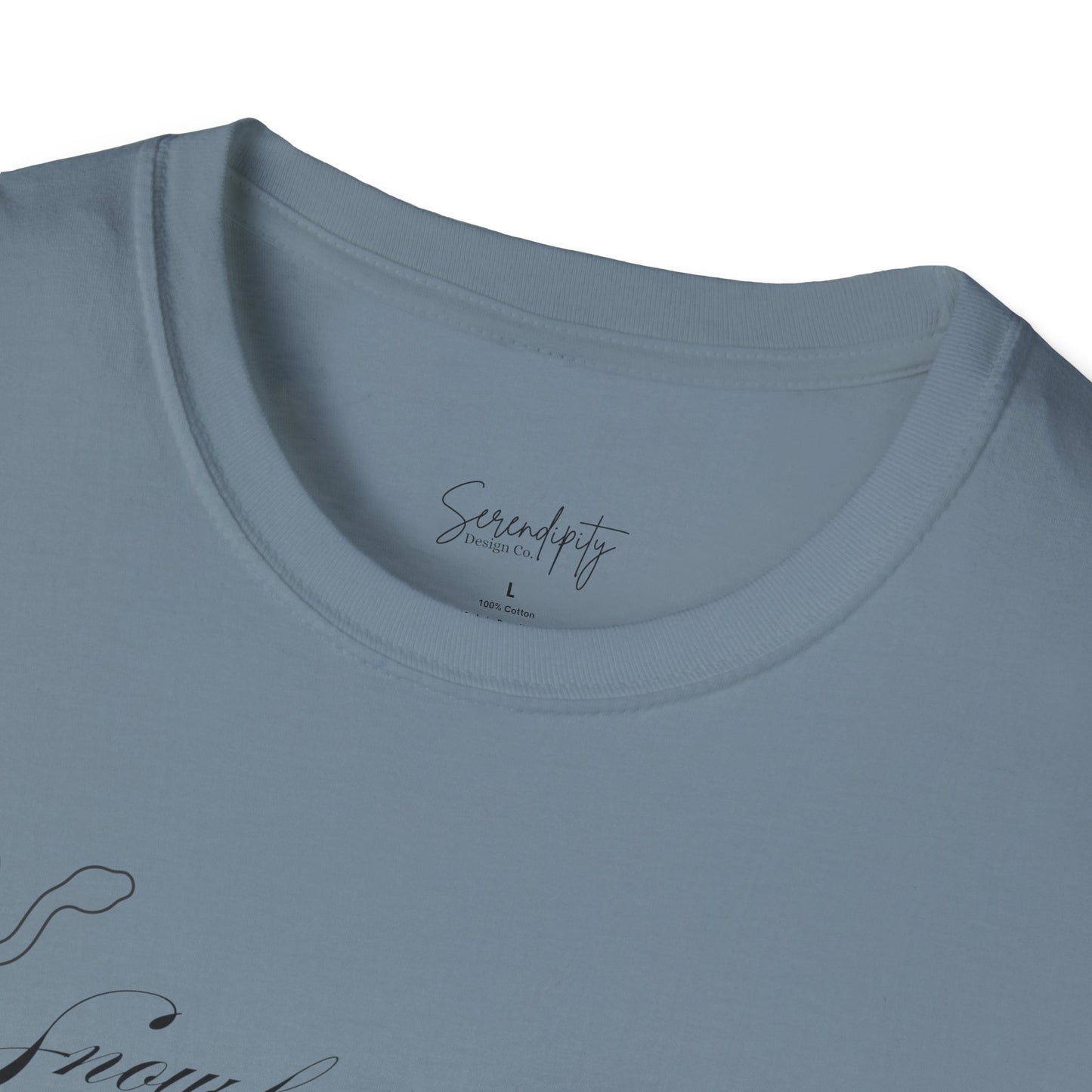 Snow Lands On Top Soft Style Tee