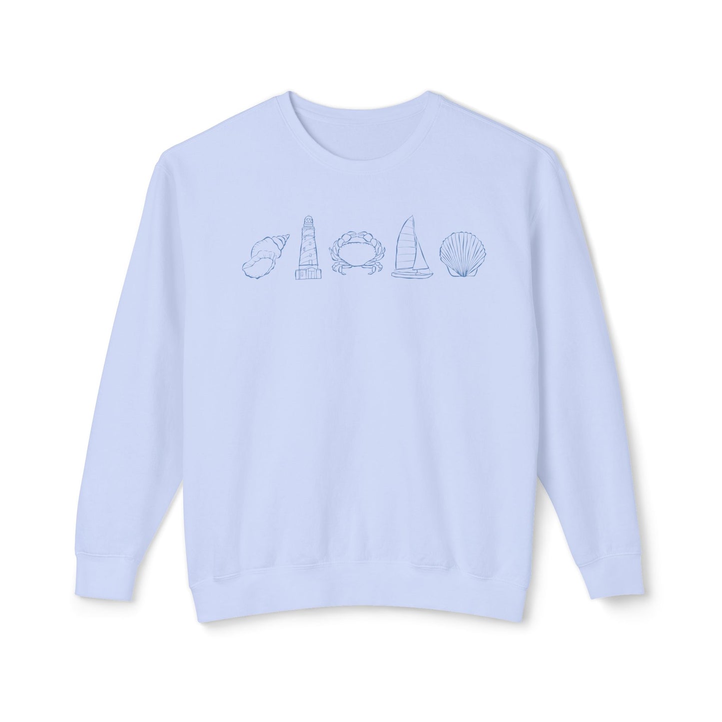 New England Aesthetic Comfort Colors Sweatshirt