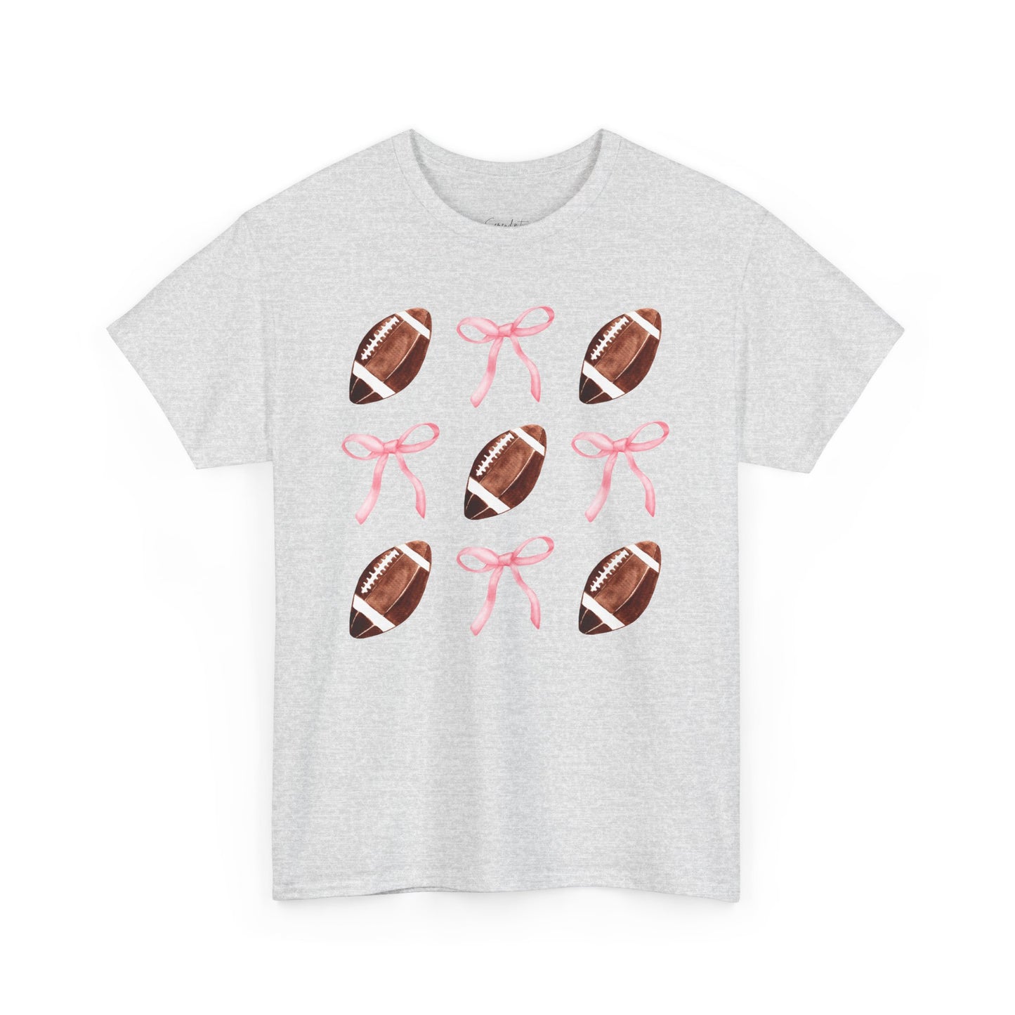 Football Bows Unisex Tee