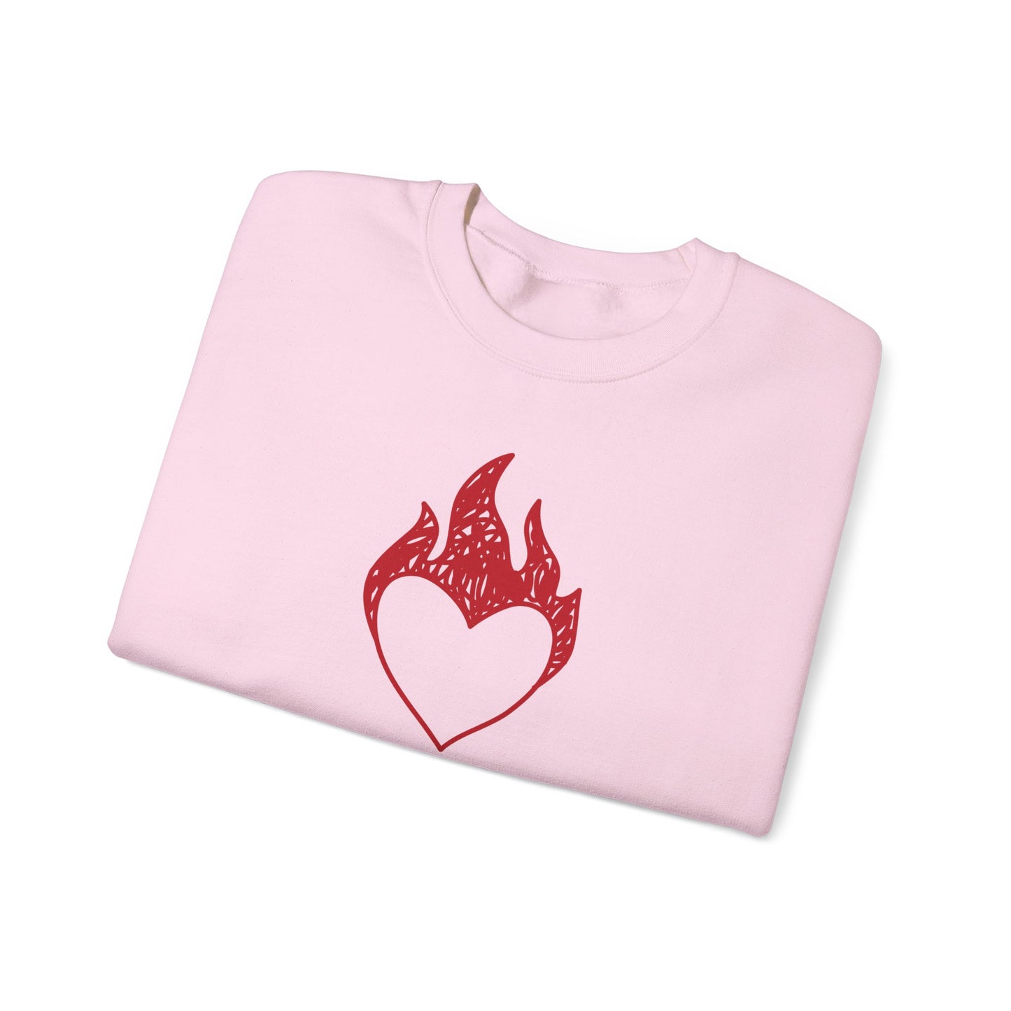 Fireheart Hand-drawn Crewneck Sweatshirt