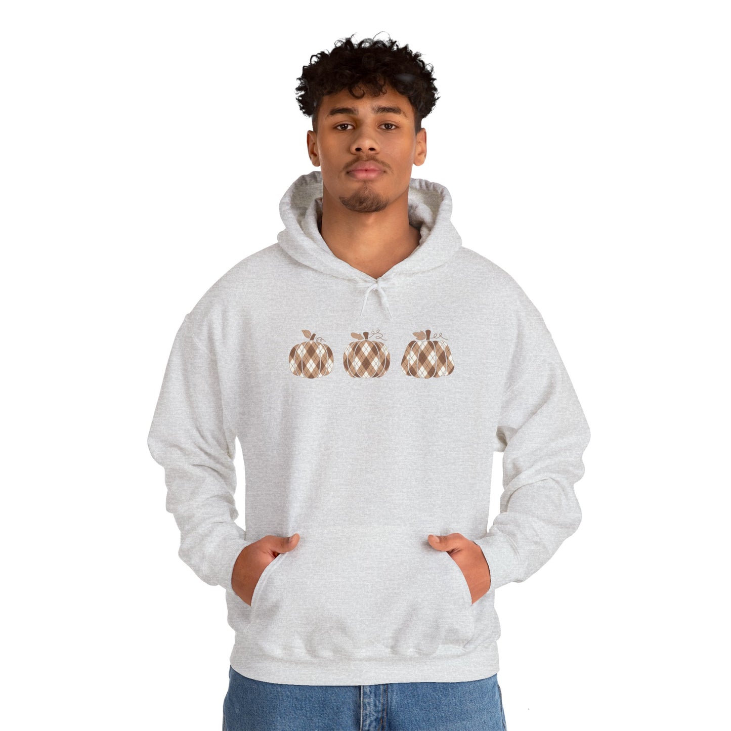 Plaid Pumpkins Unisex Hoodie