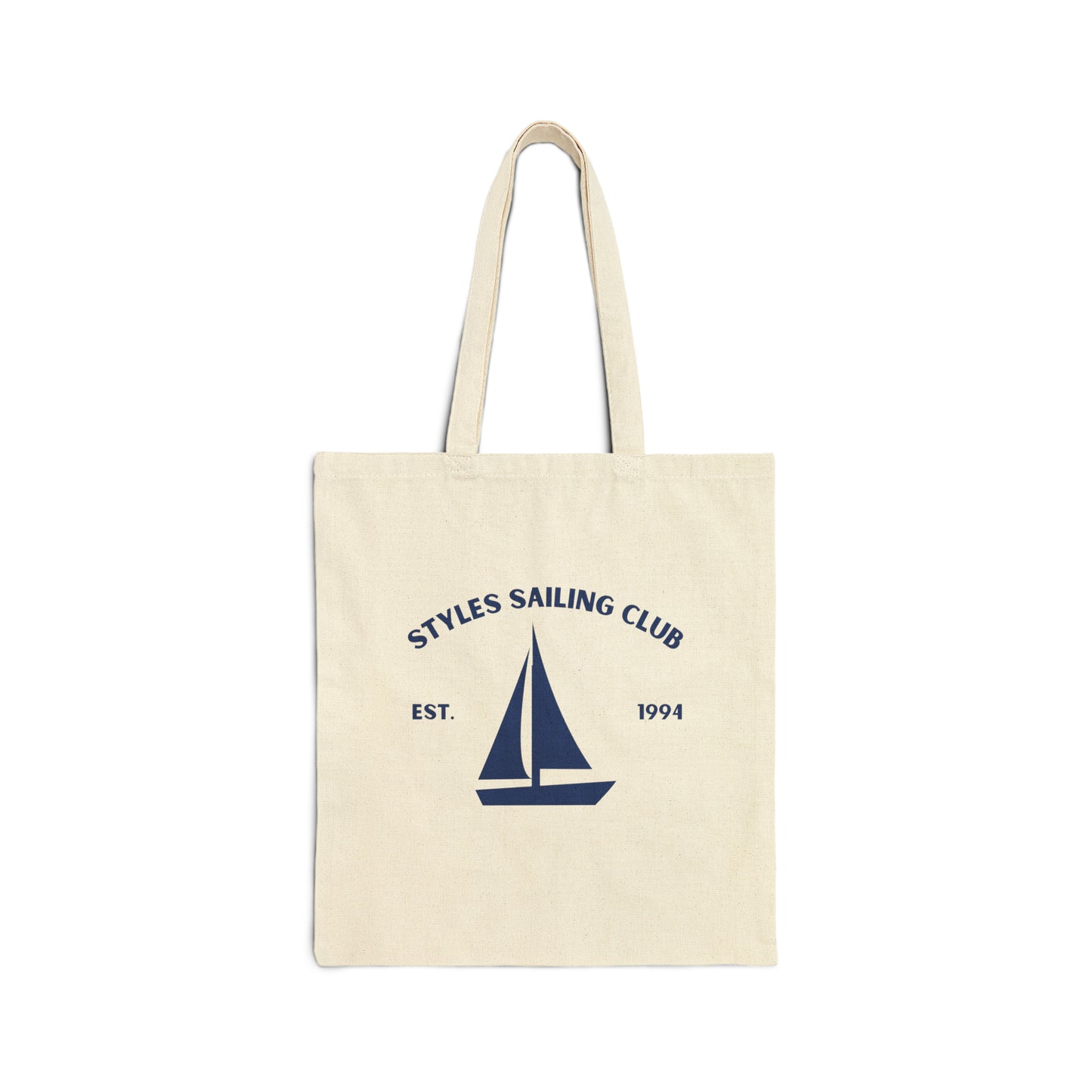 Styles Sailing Club Cotton Tote Bag