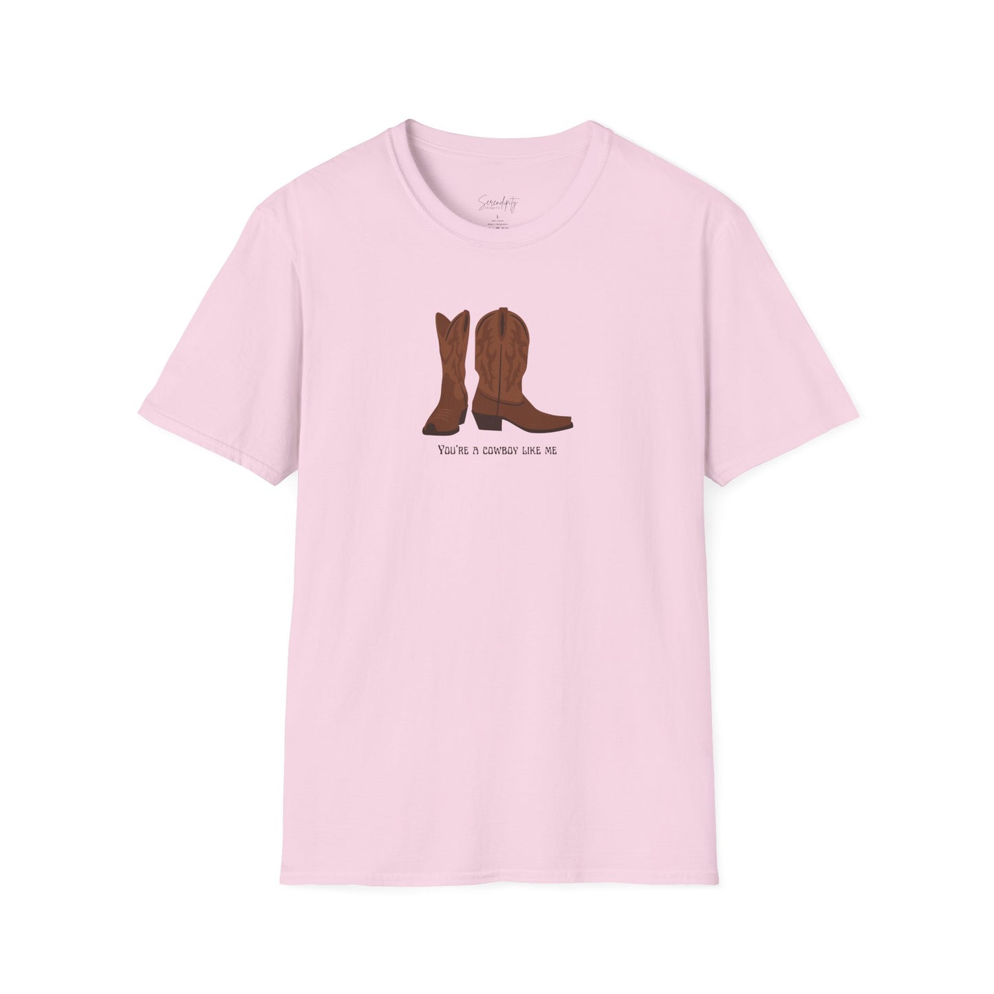 You're a Cowboy Like Me Soft Style Tee
