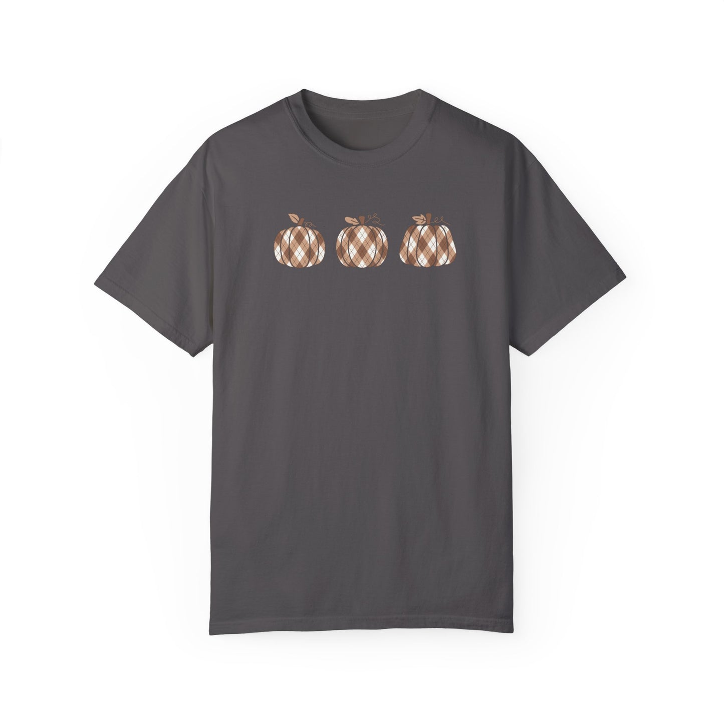 Plaid Pumpkins Comfort Colors Tee