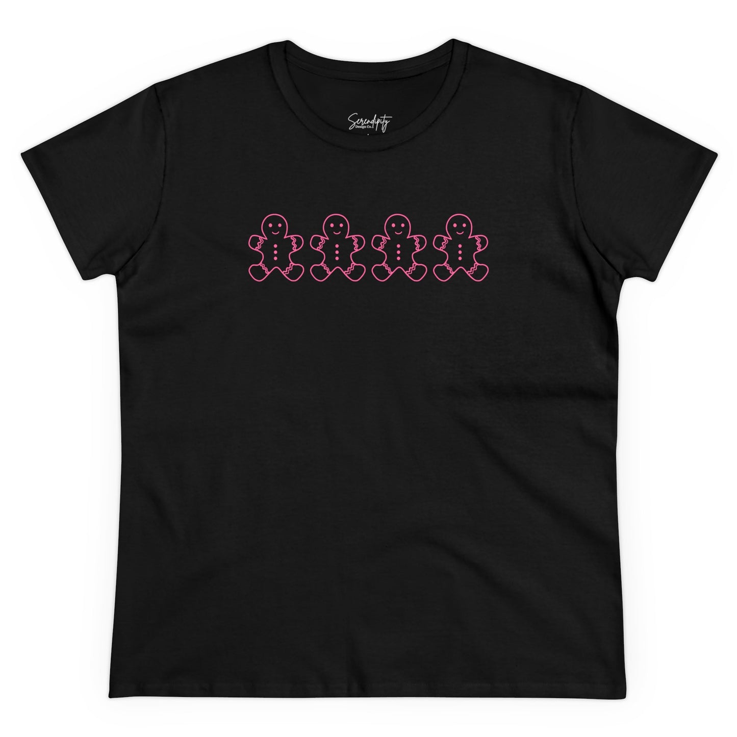 Pink Gingerbread Baby Tee