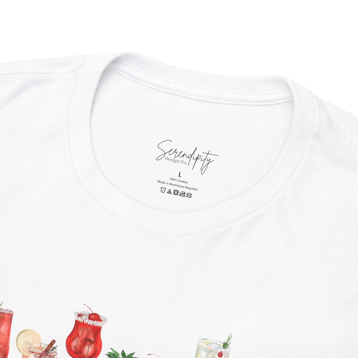 Christmas Cocktails Unisex Tee