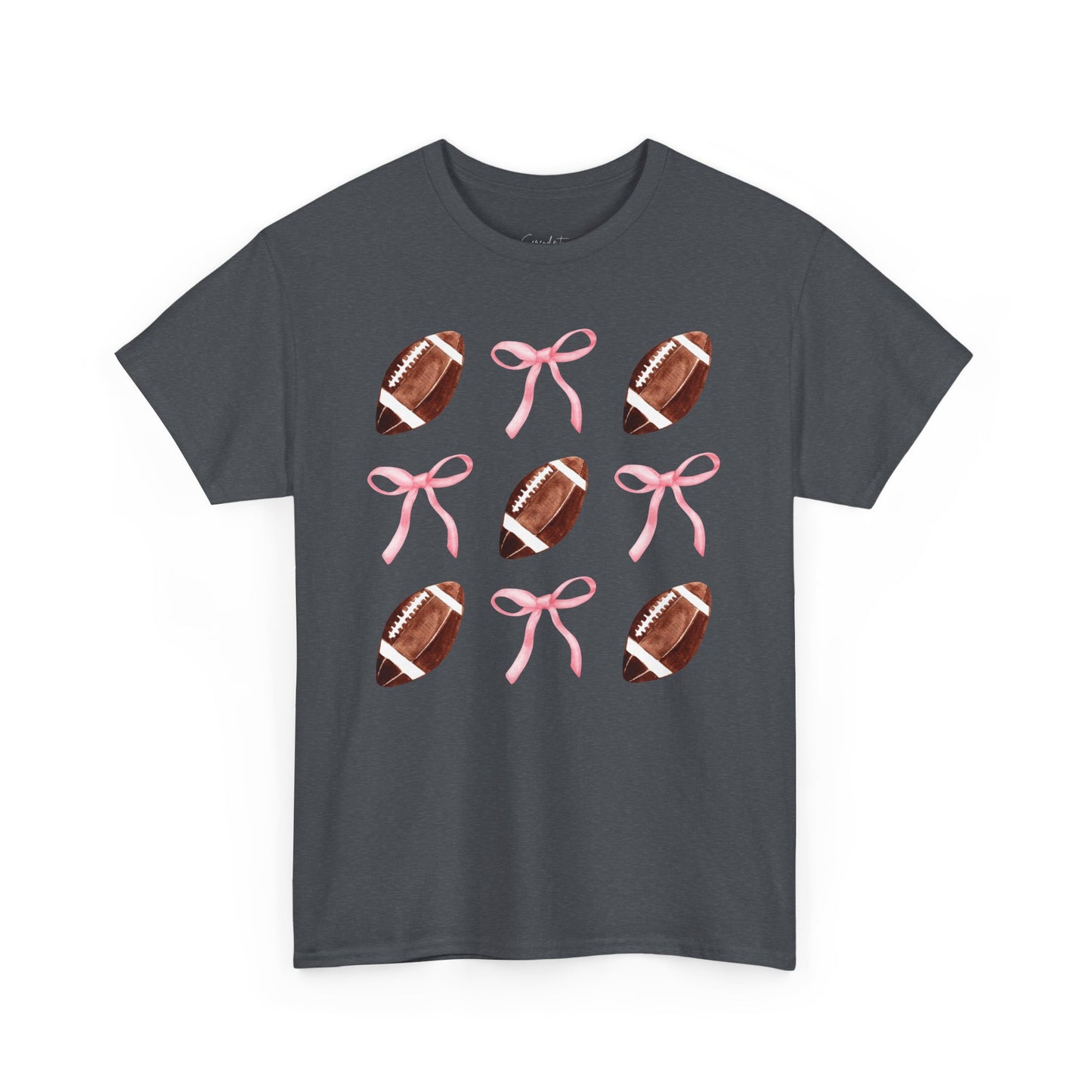 Football Bows Unisex Tee