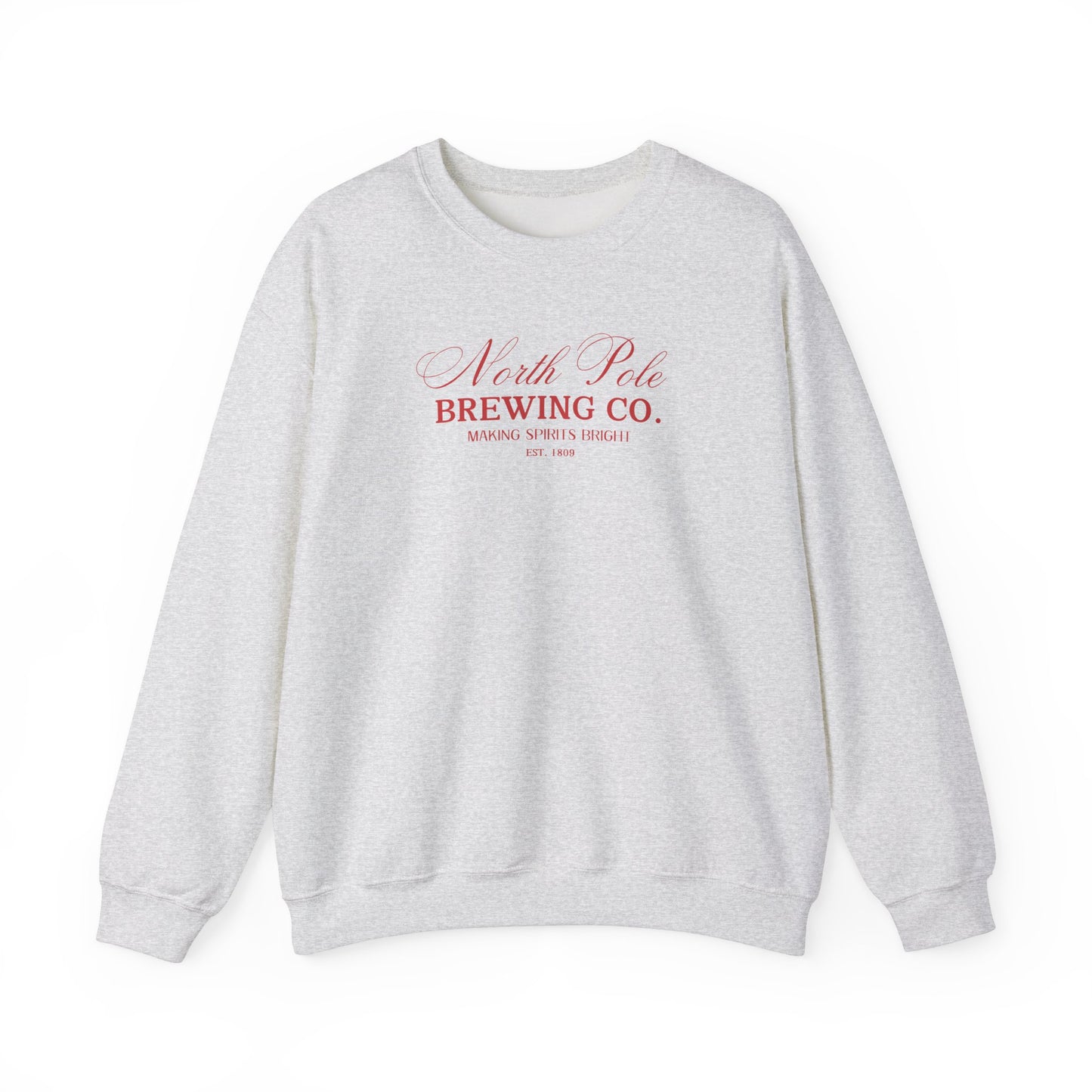 North Pole Brewing Co Red Unisex Crewneck