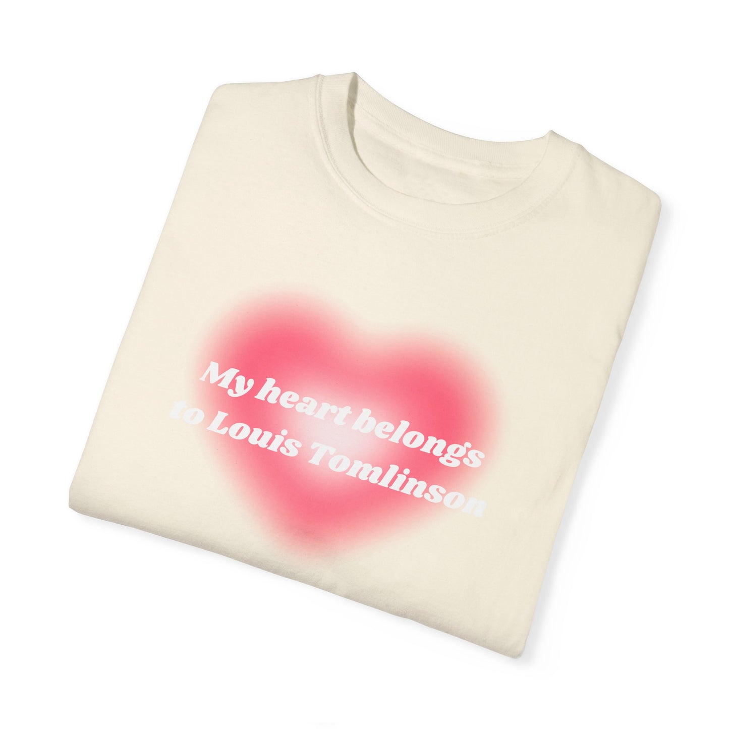 My Heart Belongs to Louis Tomlinson Comfort Colors Tee