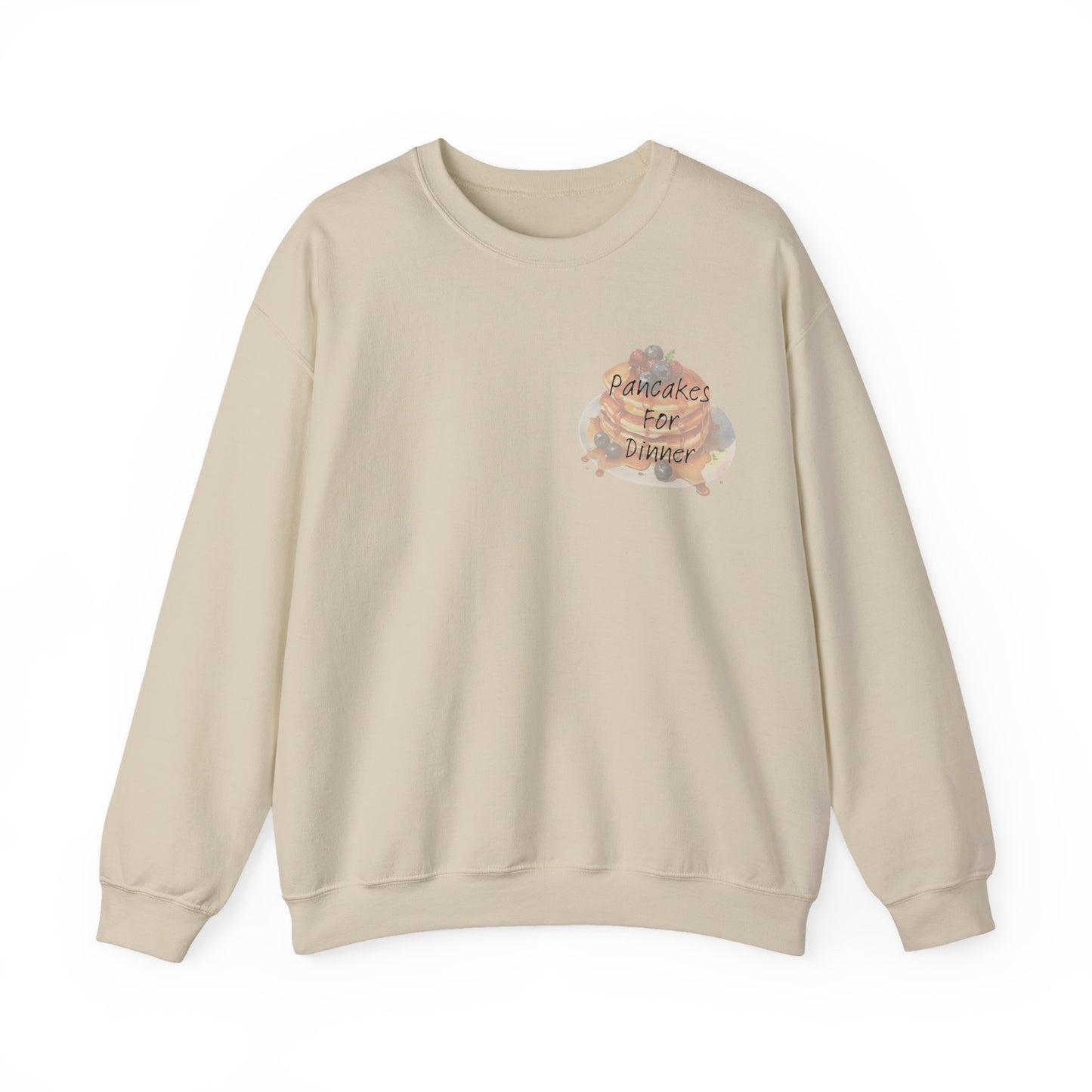 Pancakes For Dinner Crewneck Sweatshirt