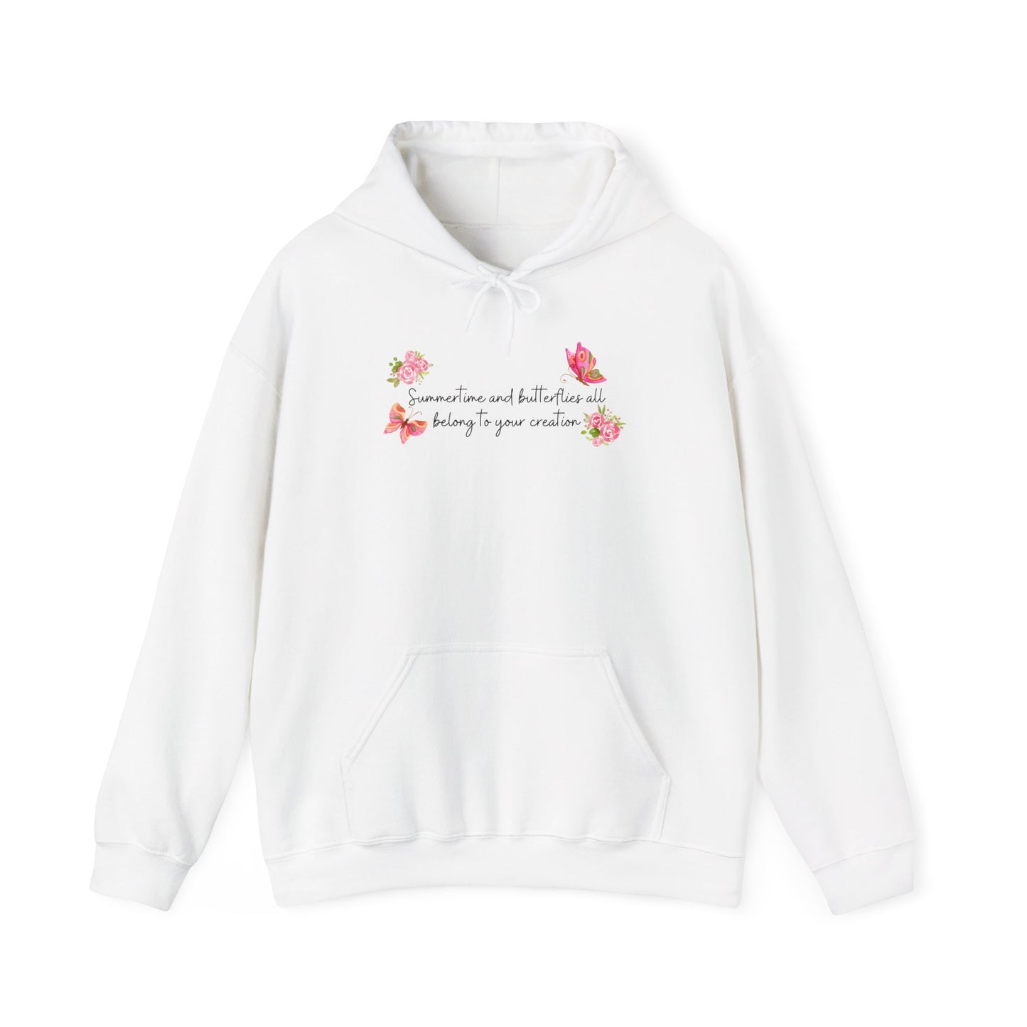 Summertime & Butterflies Unisex Hoodie