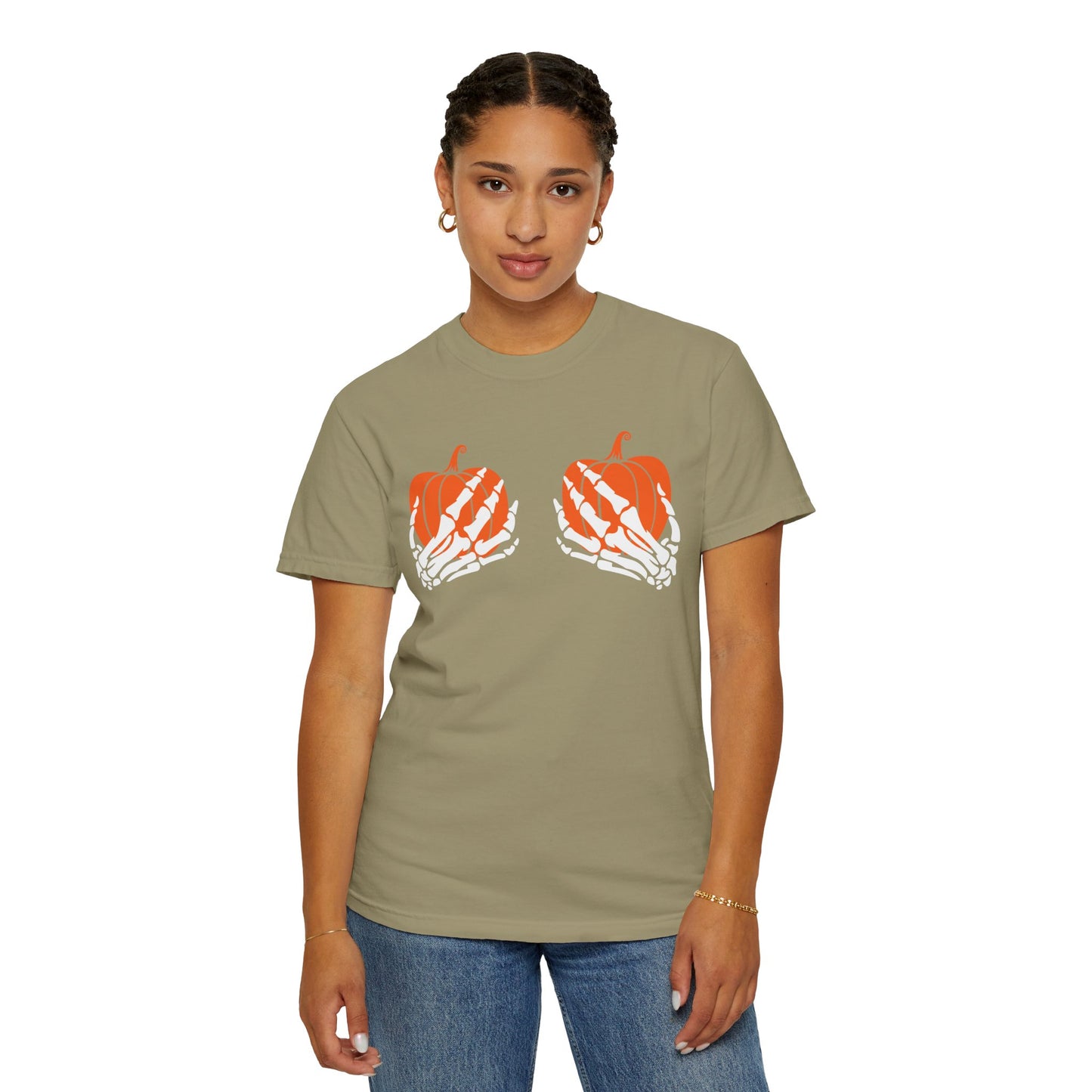 Pumpkin Grab Comfort Colors Tee