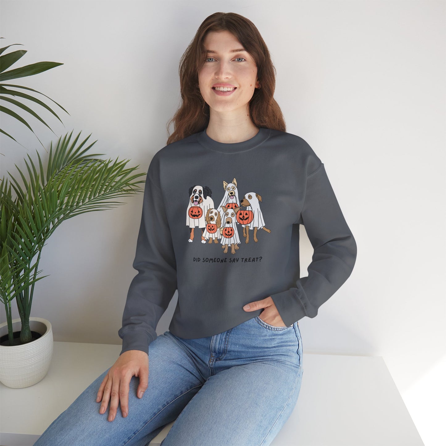 Did Someone Say Treat? Unisex Crewneck