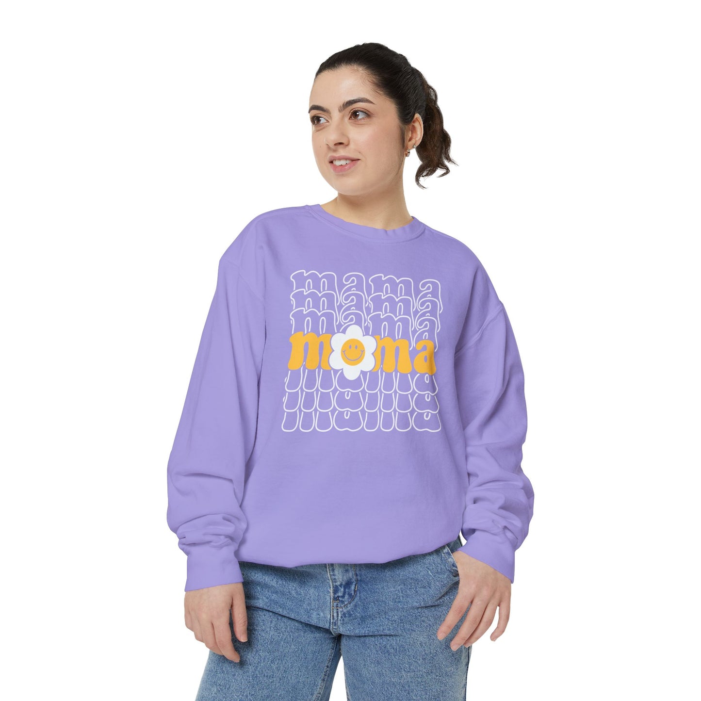 Mama Daisy Comfort Colors Sweatshirt