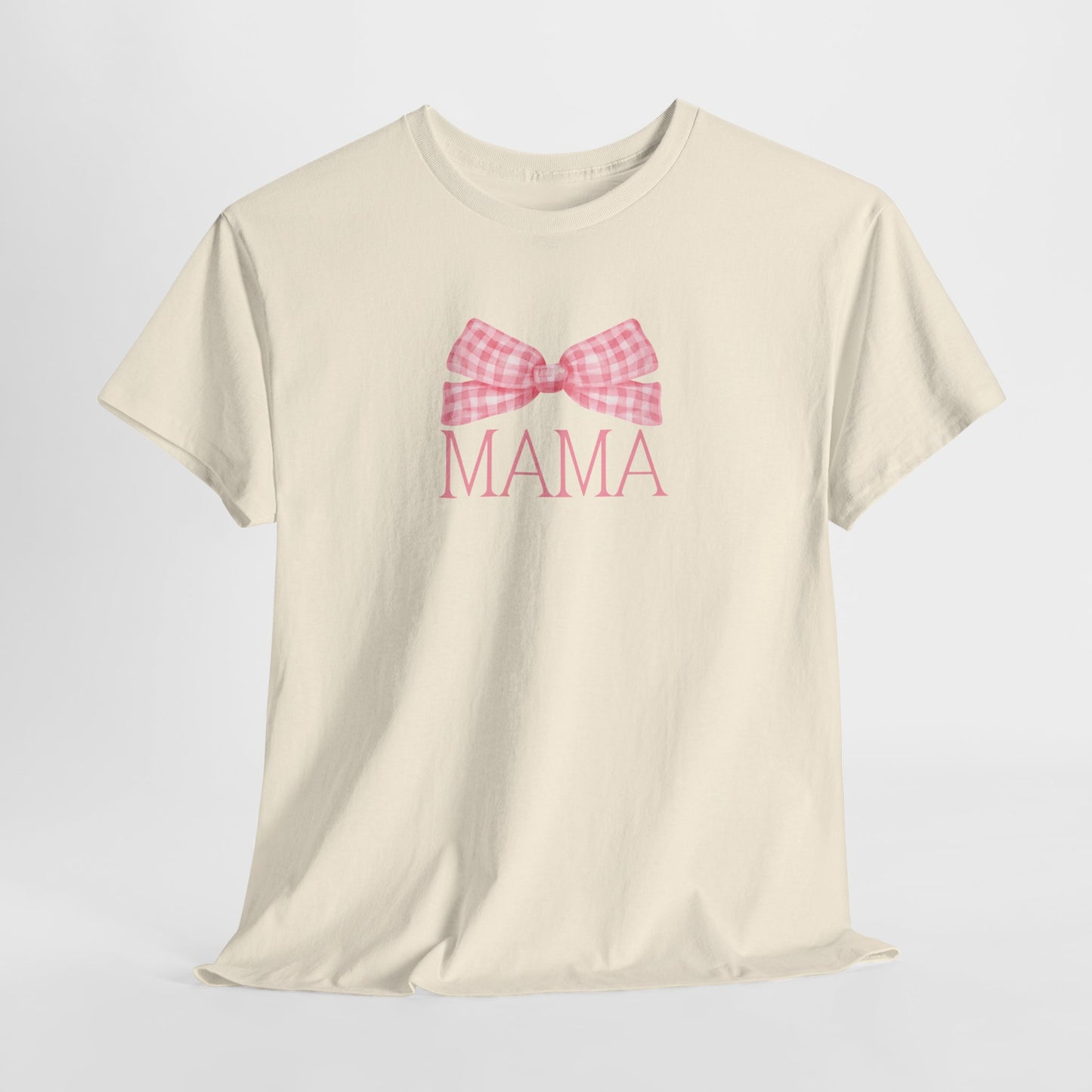 Mama Pink Bow Unisex Tee