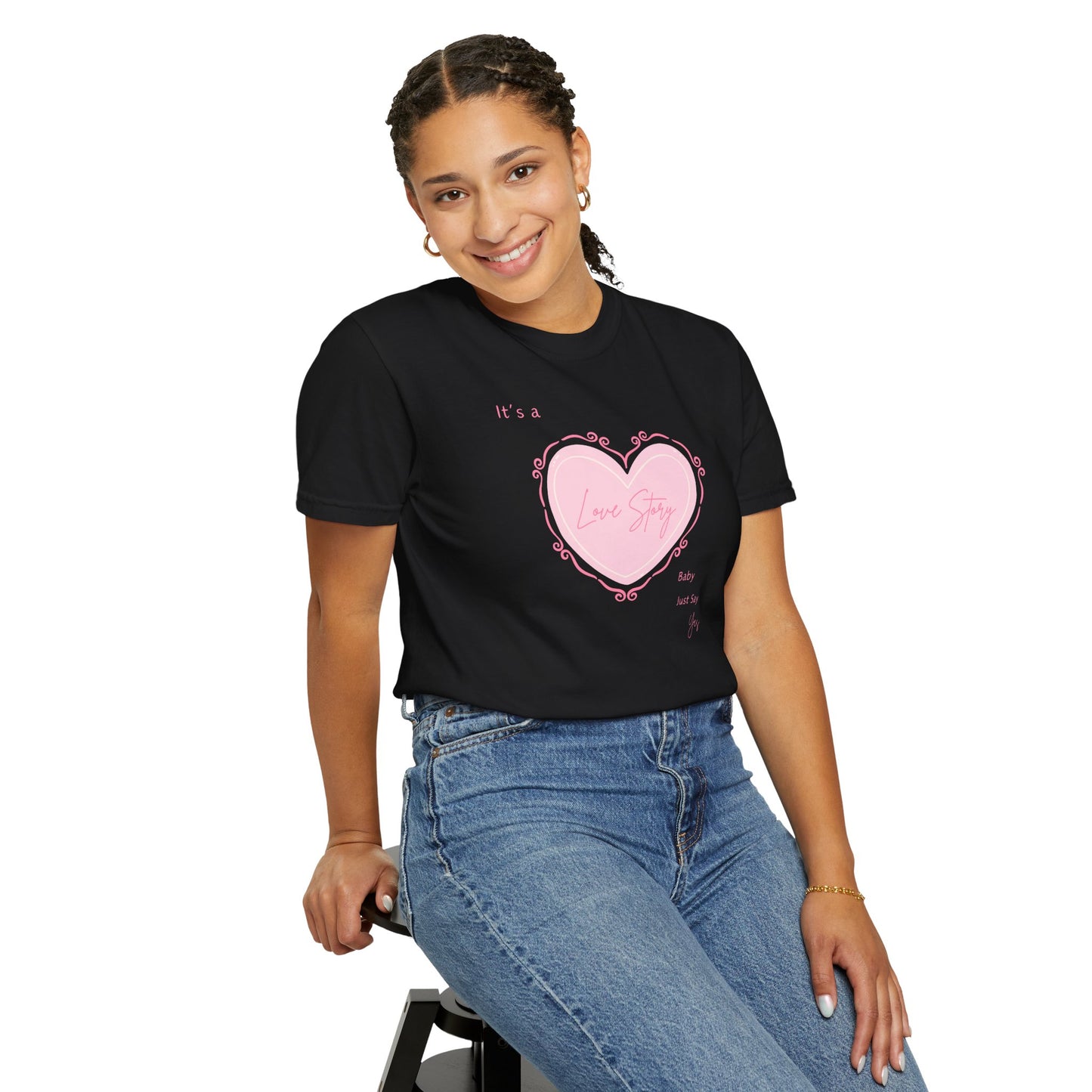 Love Story Coquette Comfort Colors Tee