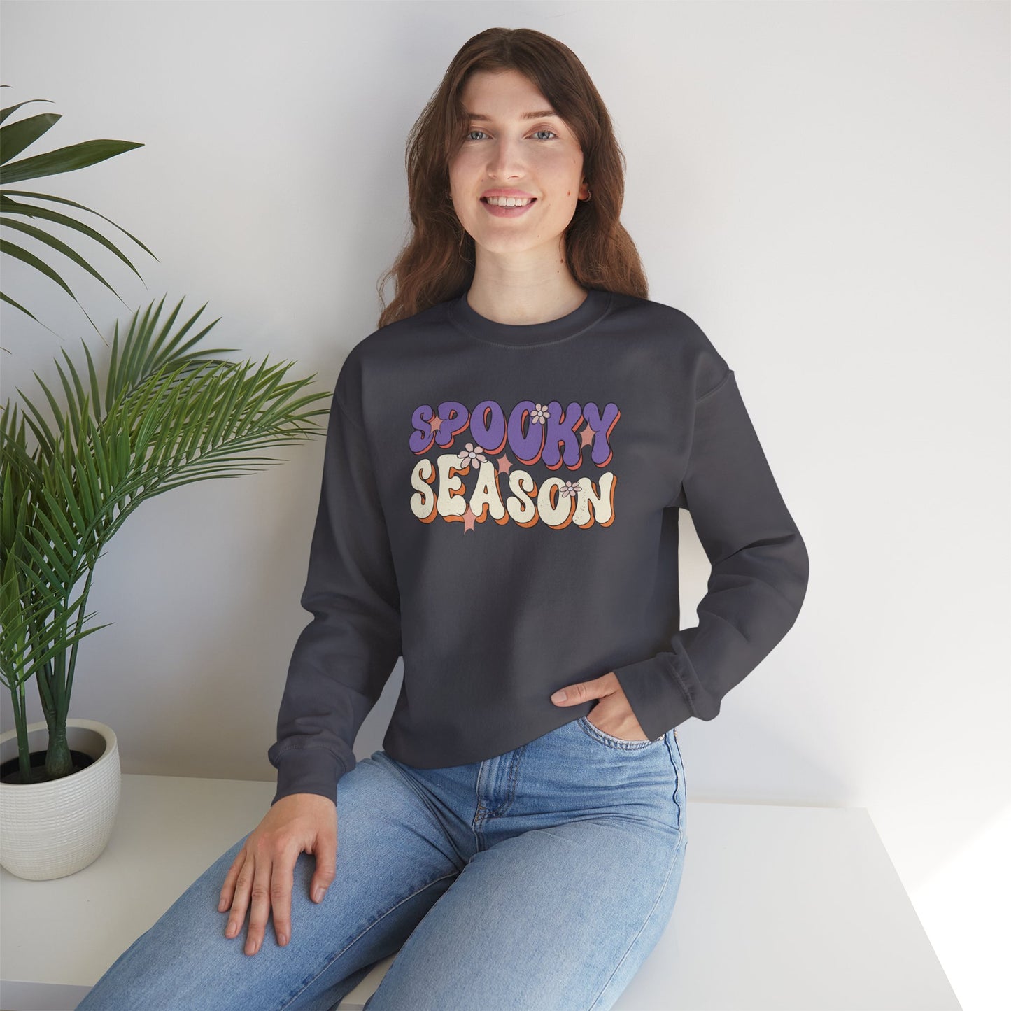 Spooky Season Girly Unisex Crewneck