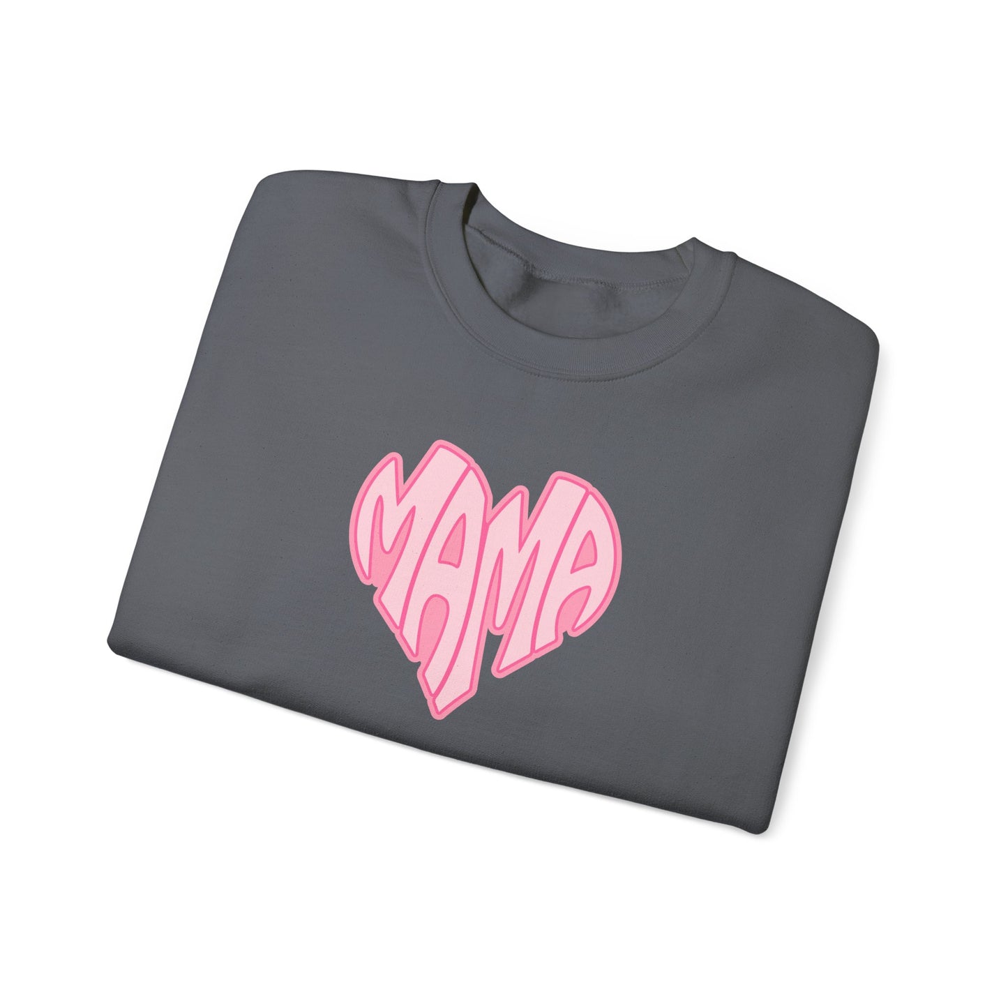 Mama Heart Crewneck Sweatshirt