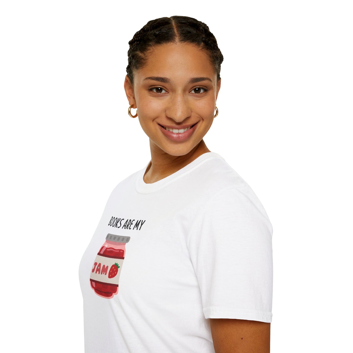 Books Are My Jam Soft Style Tee