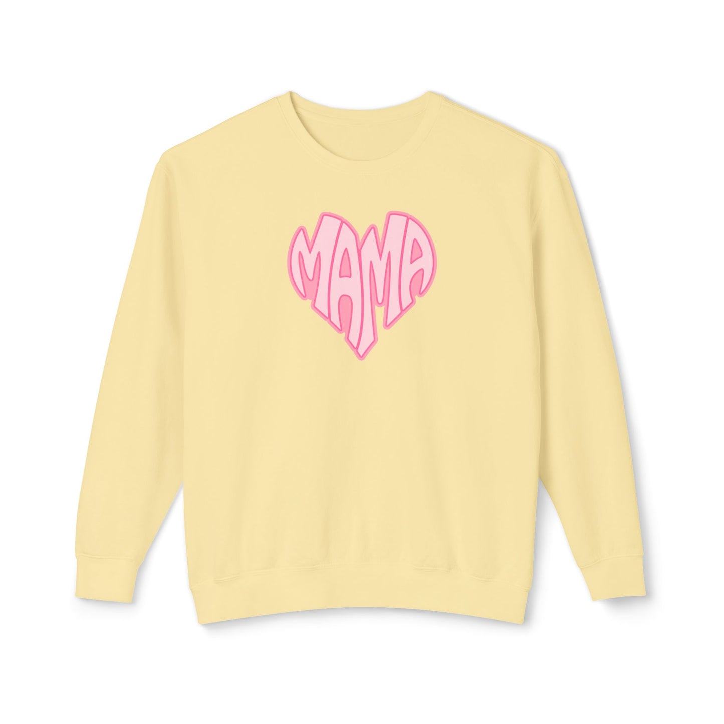 Mama Heart Comfort Colors Sweatshirt