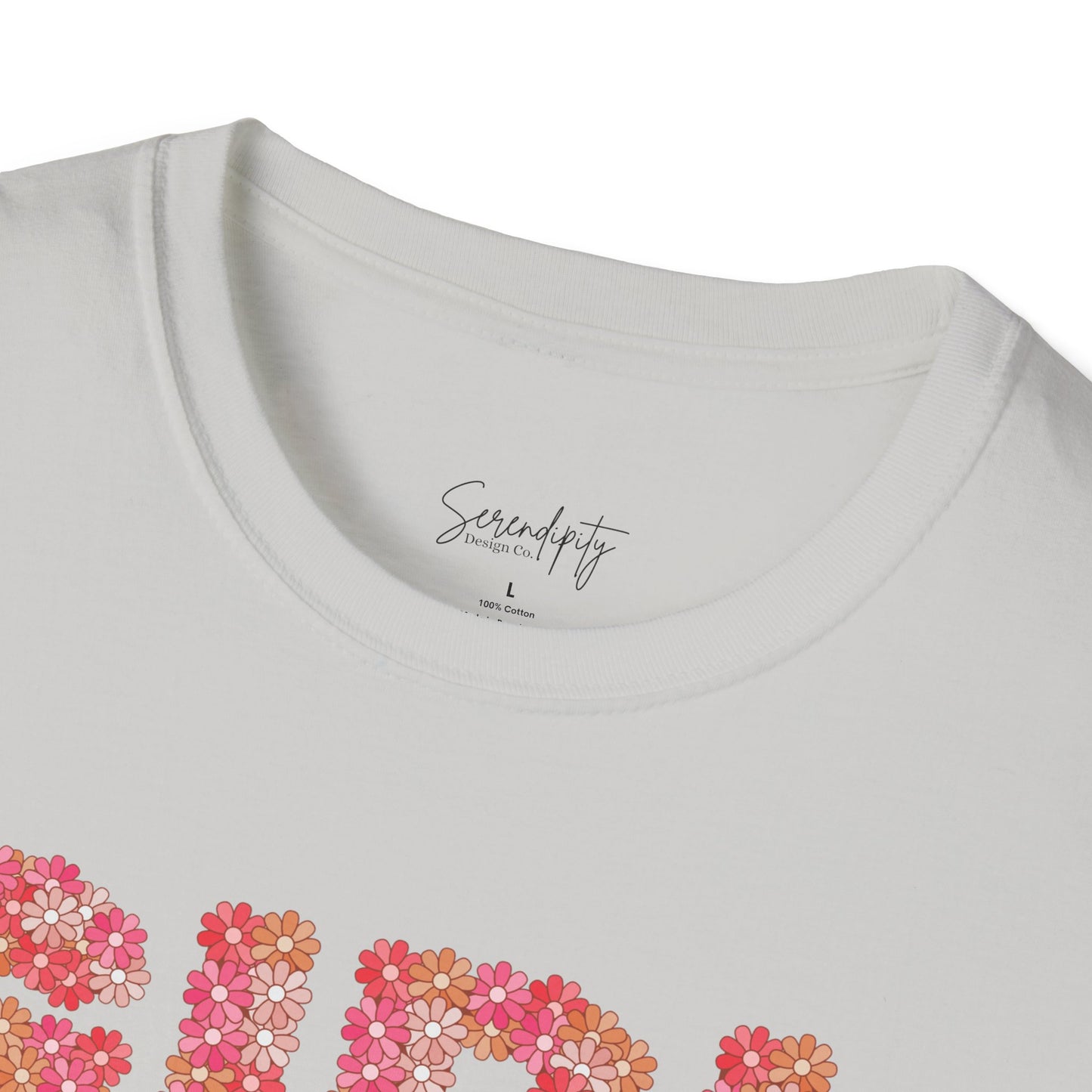 Girl Mama Retro Floral Soft Style Tee