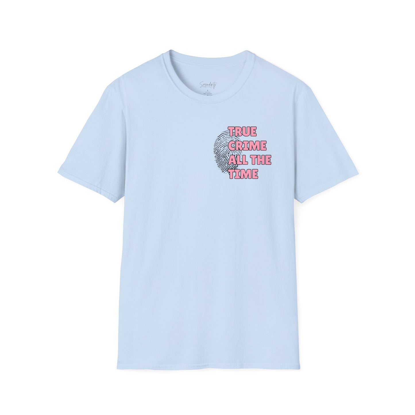 True Crime All The Time Soft Style Tee
