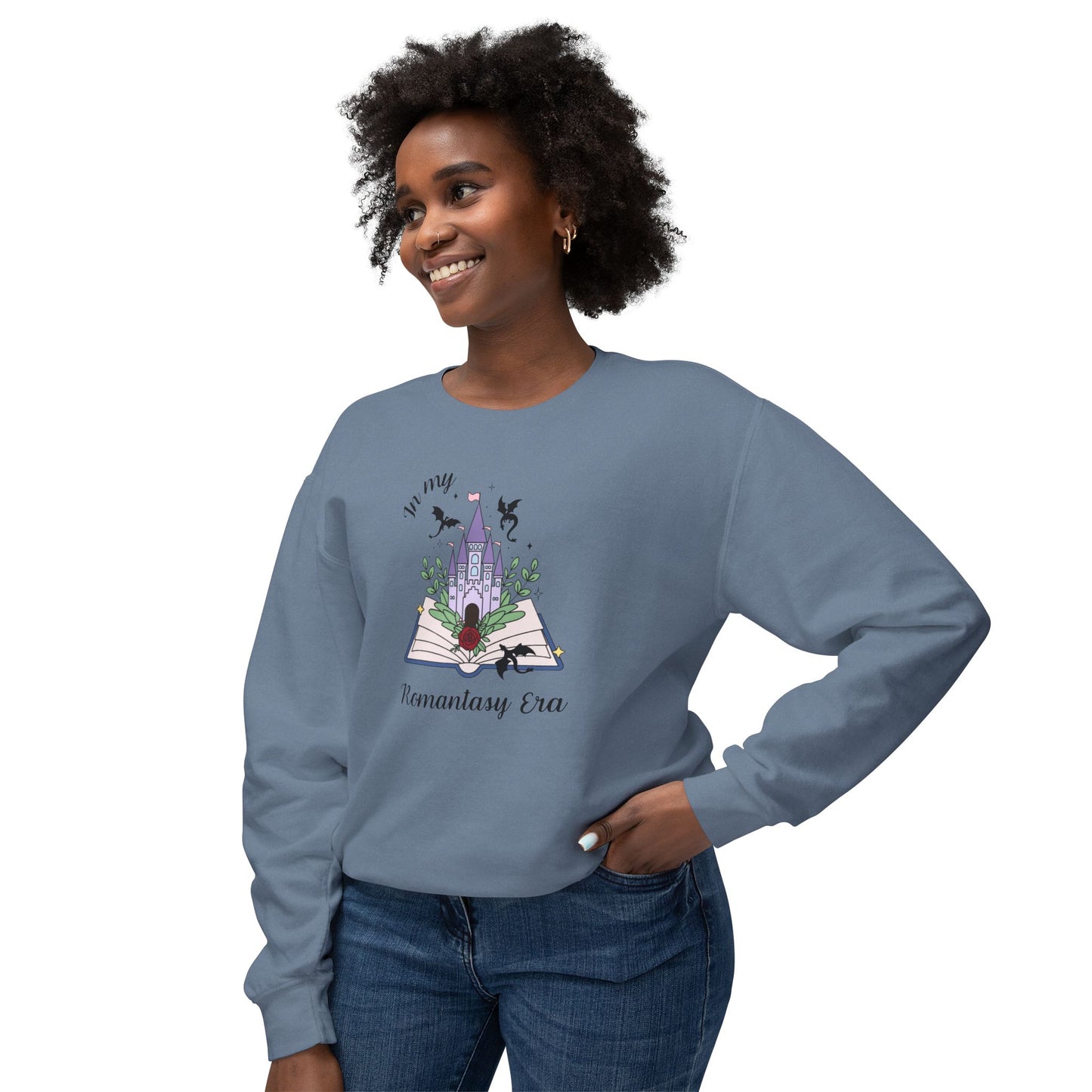In My Romantasy Era Comfort Colors Sweatshirt