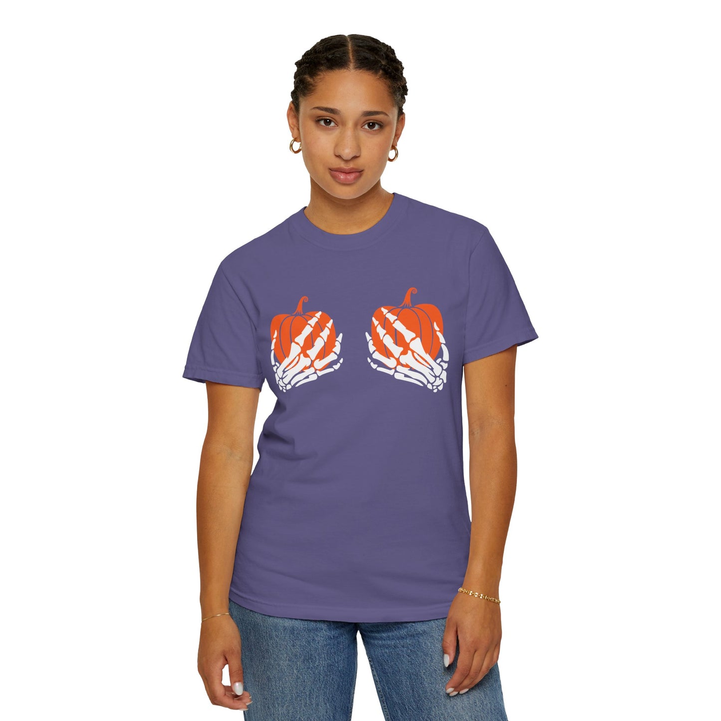 Pumpkin Grab Comfort Colors Tee