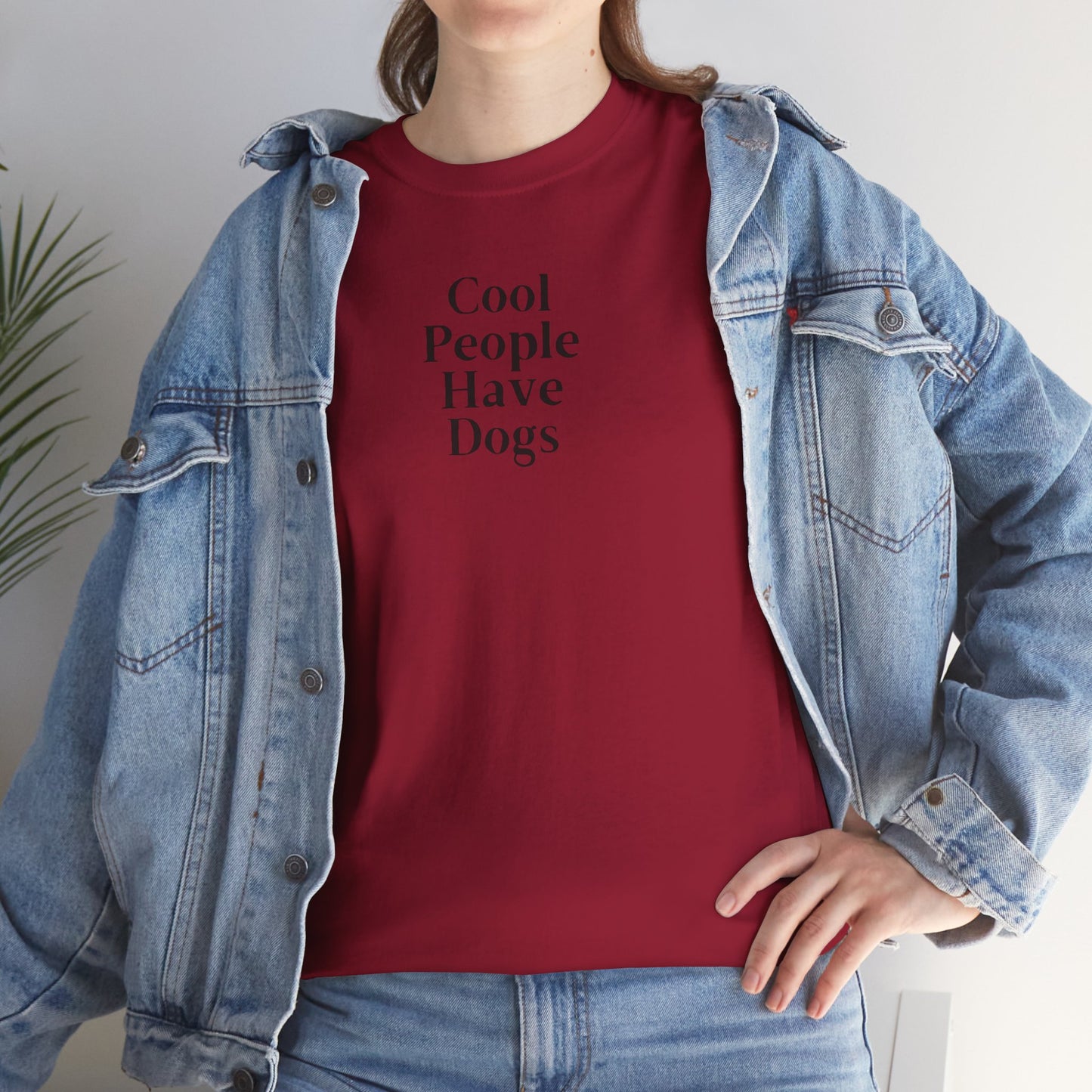 Cool People Have Dogs Unisex Tee