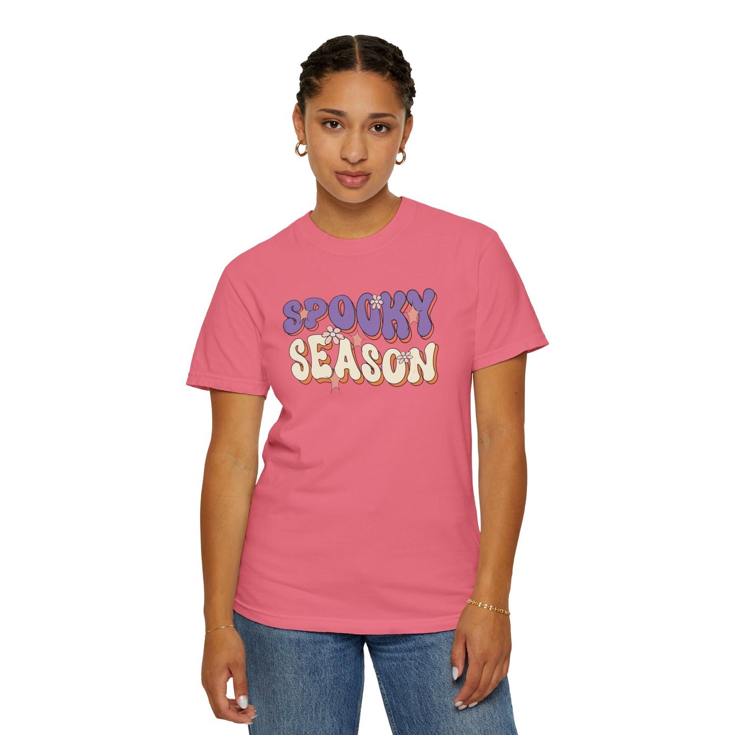 Spooky Season Girly Comfort Colors Tee