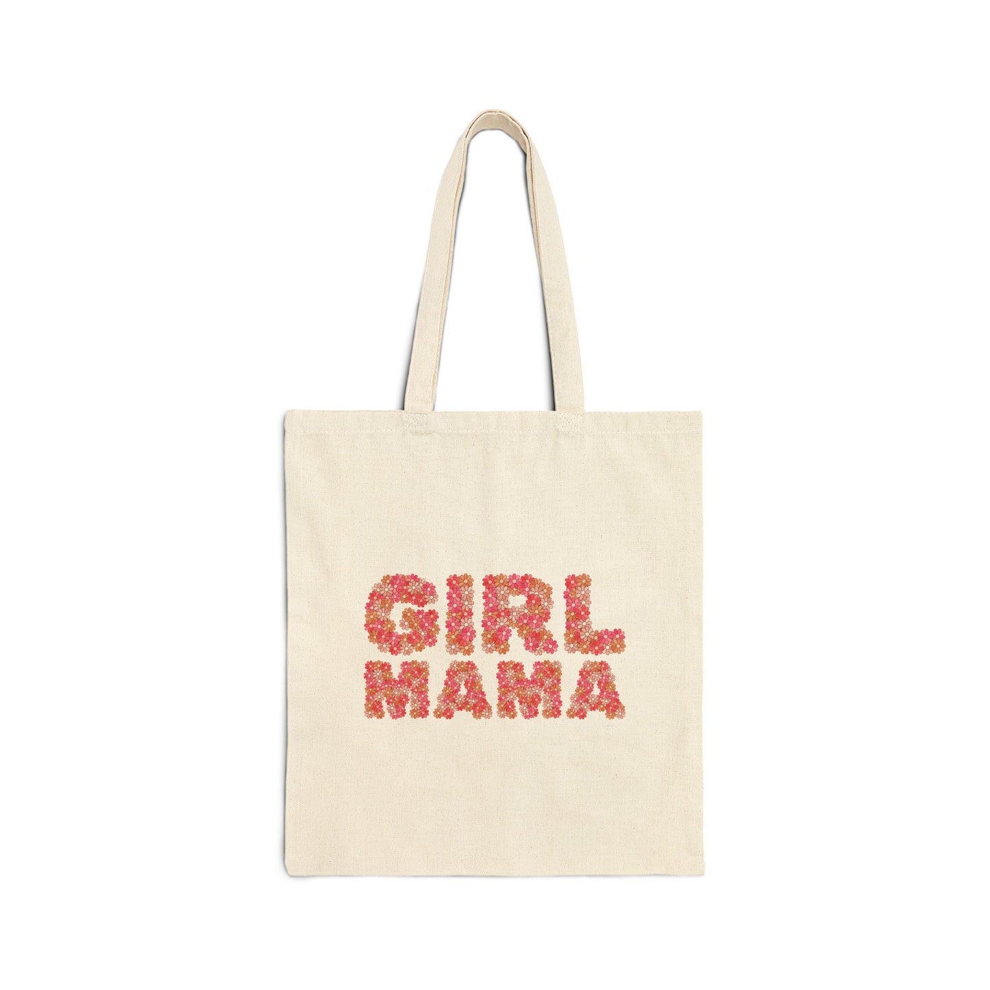 Girl Mama Floral Tote Bag