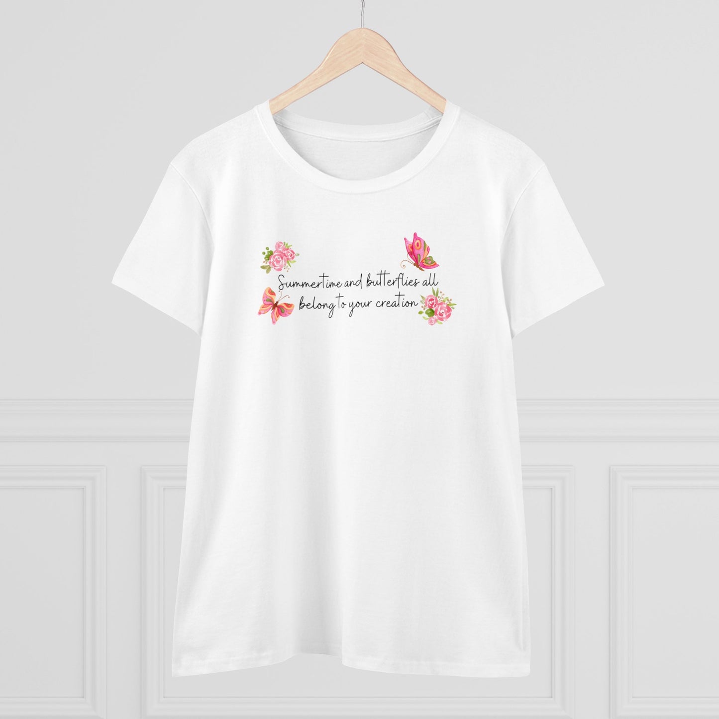 Summertime & Butterflies Baby Tee