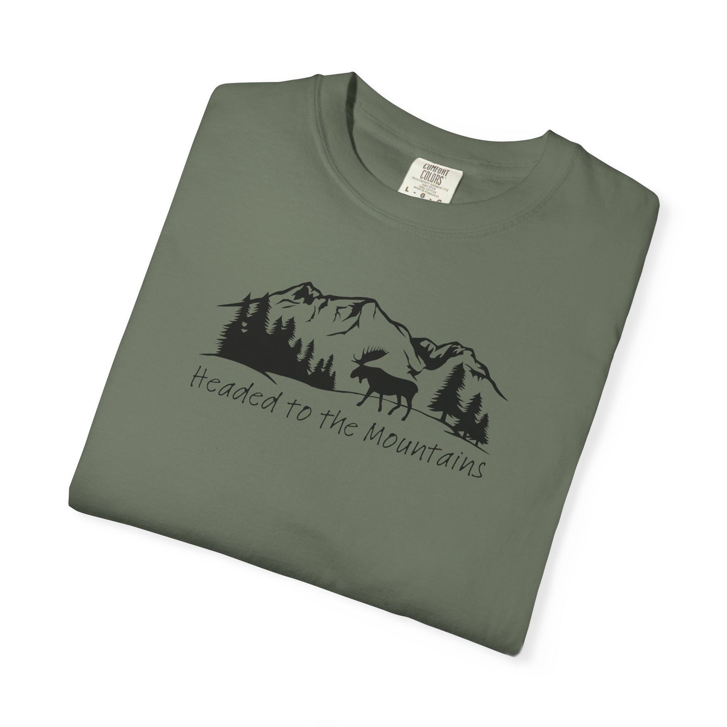Headed to the Mountains Comfort Colors Tee