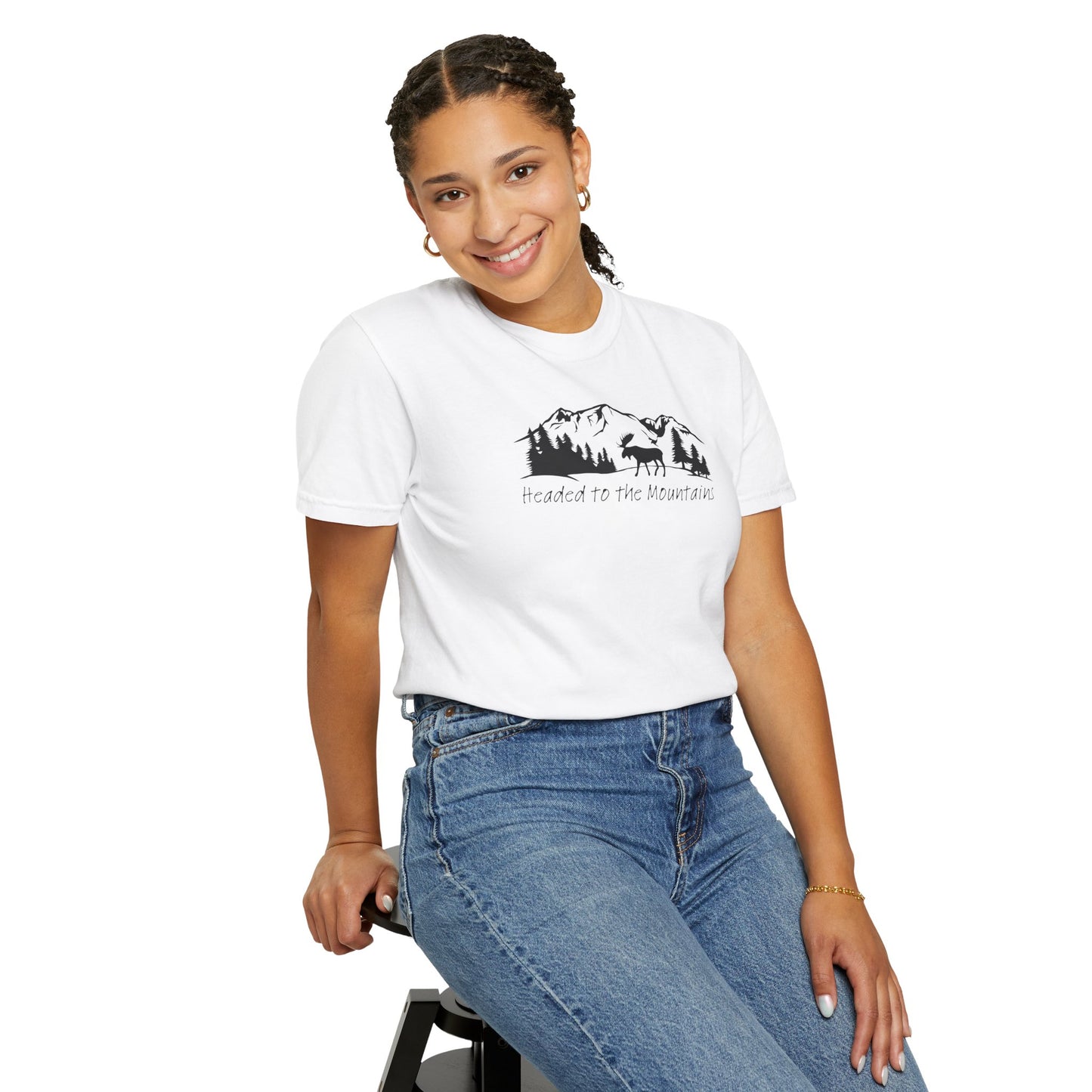 Headed to the Mountains Comfort Colors Tee