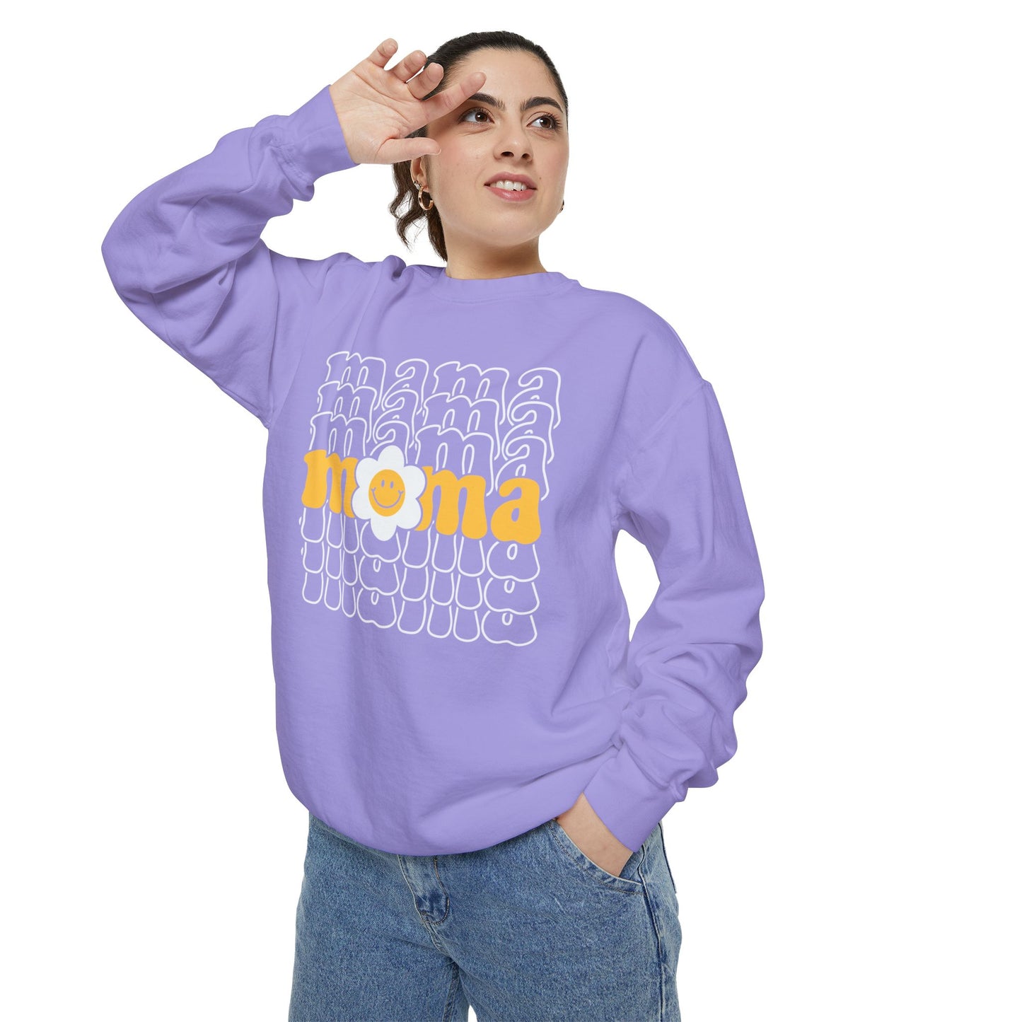 Mama Daisy Comfort Colors Sweatshirt