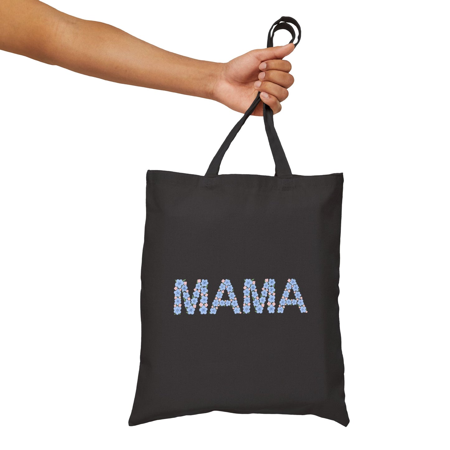 MAMA Floral Tote Bag