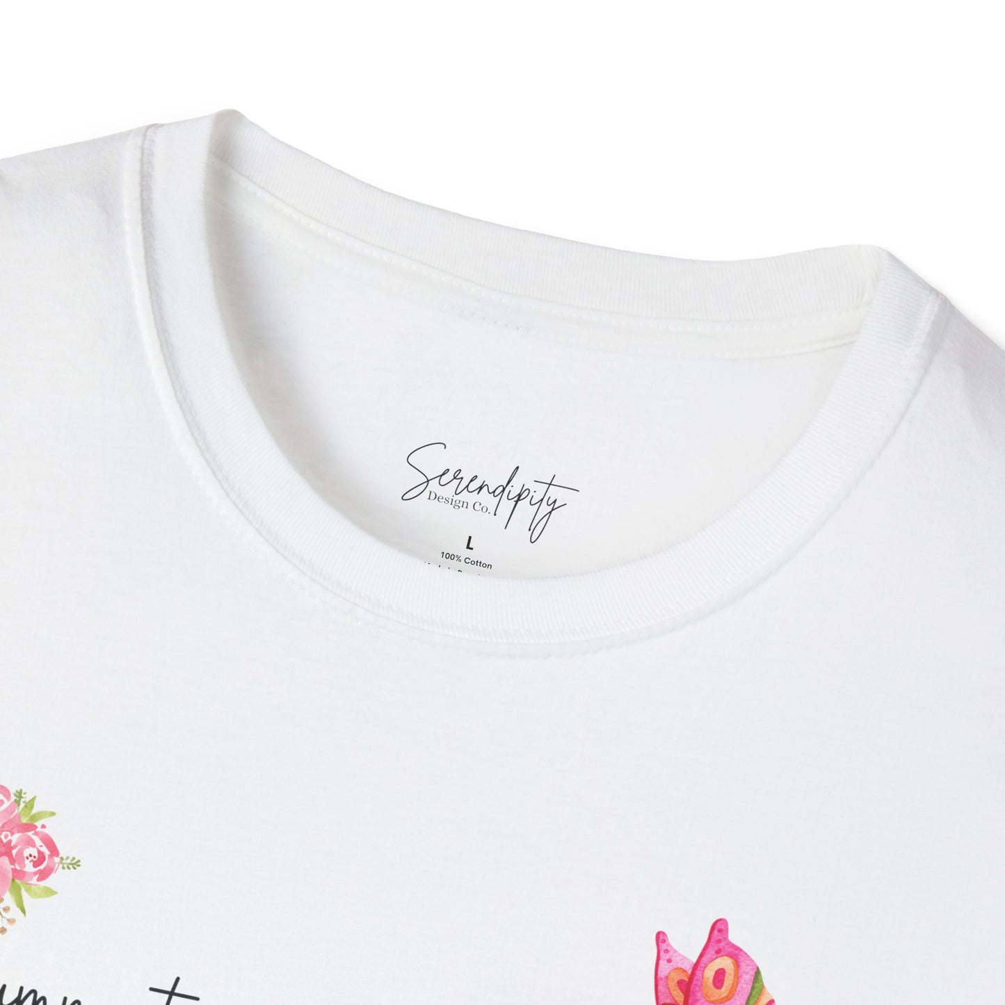 Summertime & Butterflies Soft Style Tee