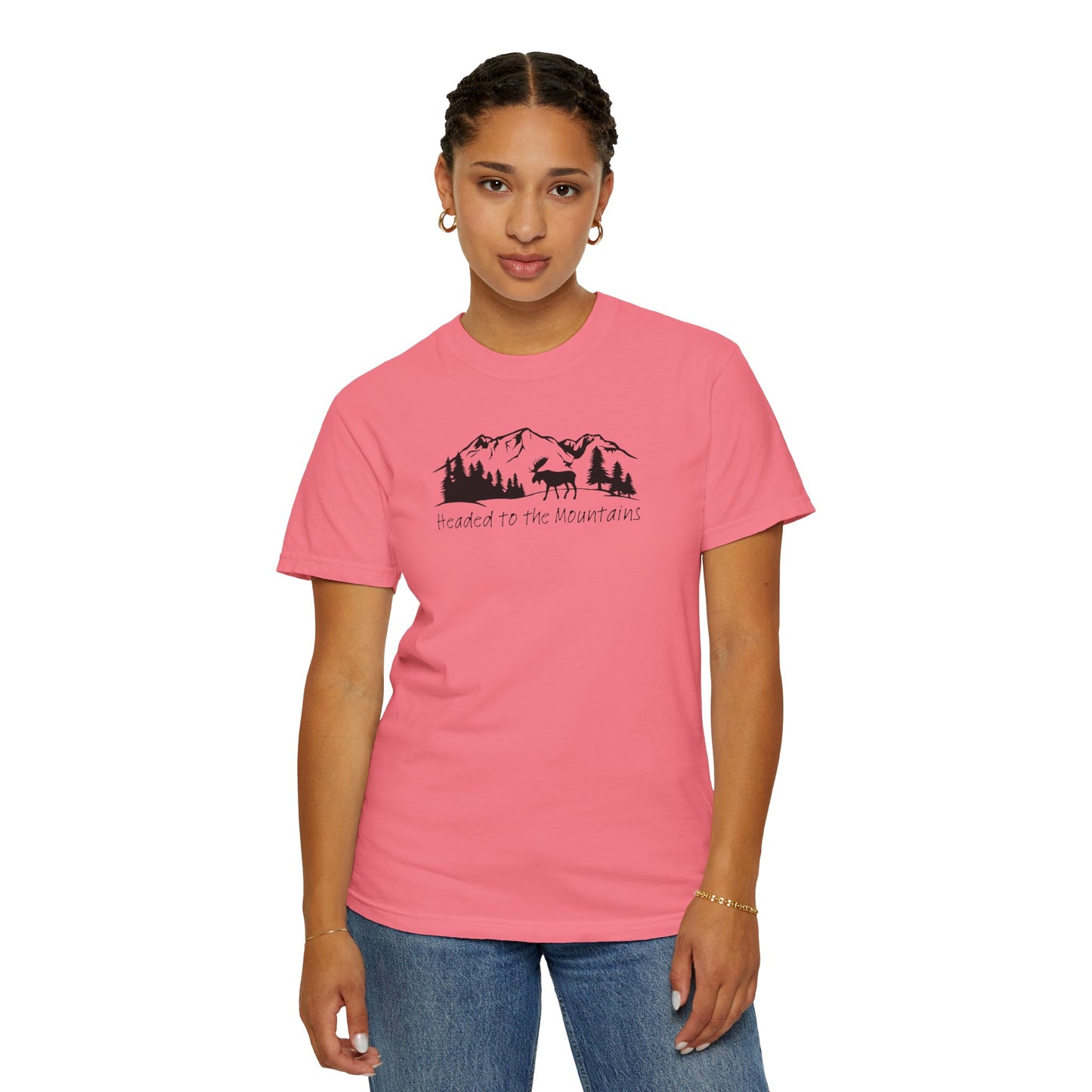 Headed to the Mountains Comfort Colors Tee