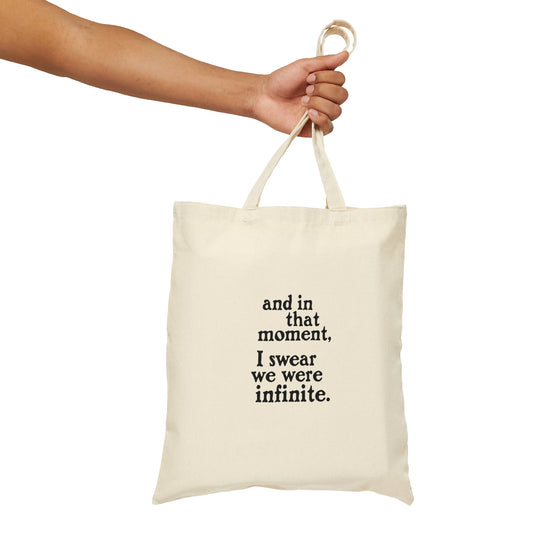 We Were Infinite Tote Bag