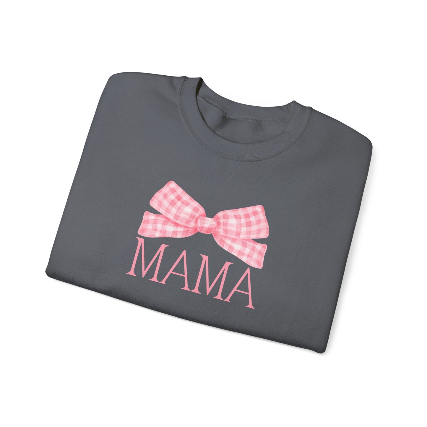 Pink Mama Bow Crewneck Sweatshirt