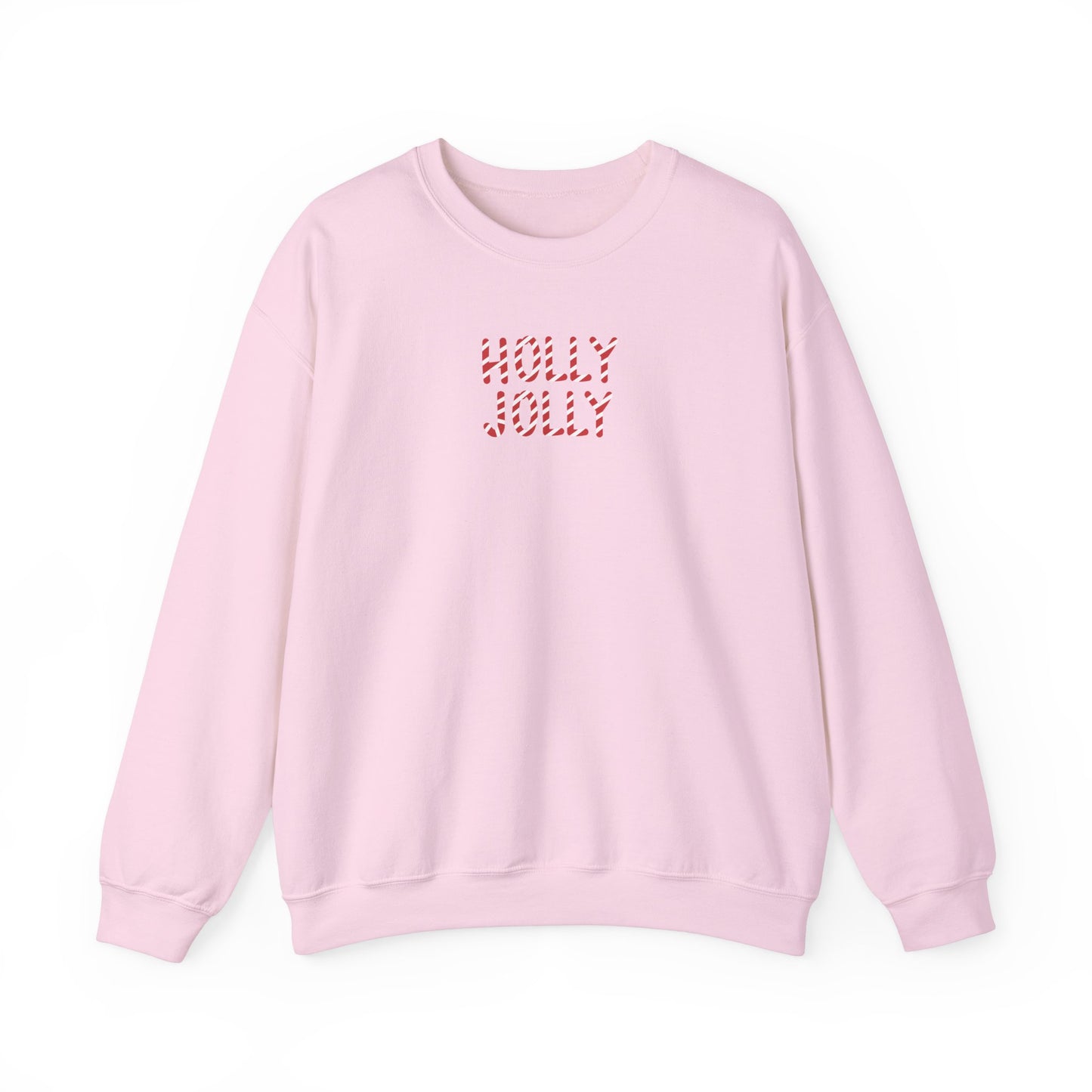 Holly Jolly Candy Cane Unisex Crewneck