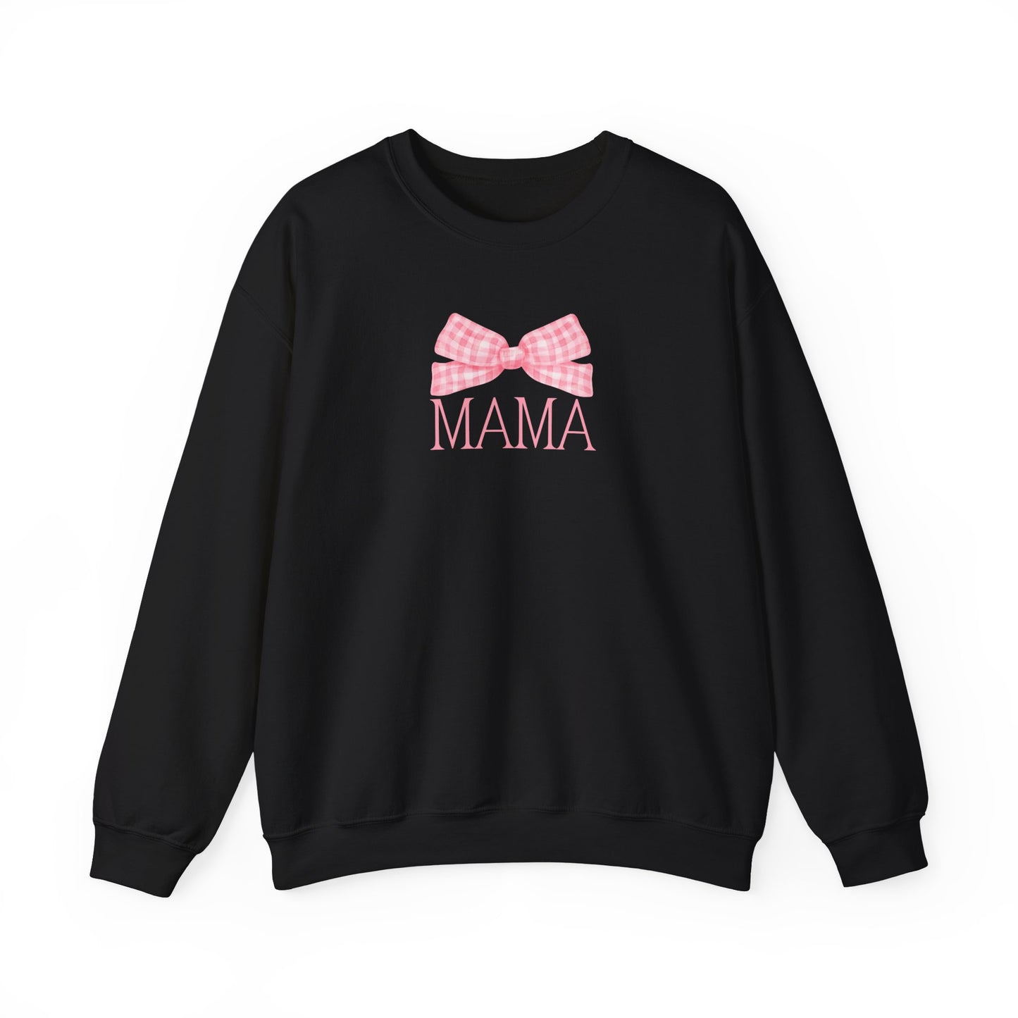 Mama Bow Pink Unisex Crewneck