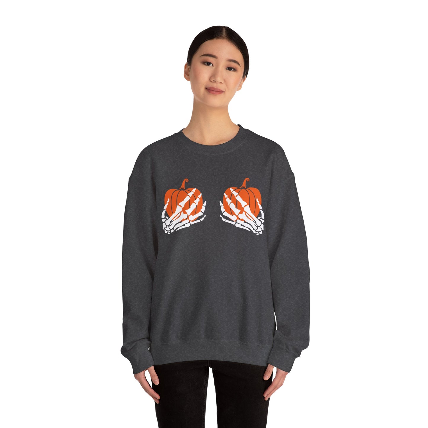 Pumpkin Grab Unisex Crewneck