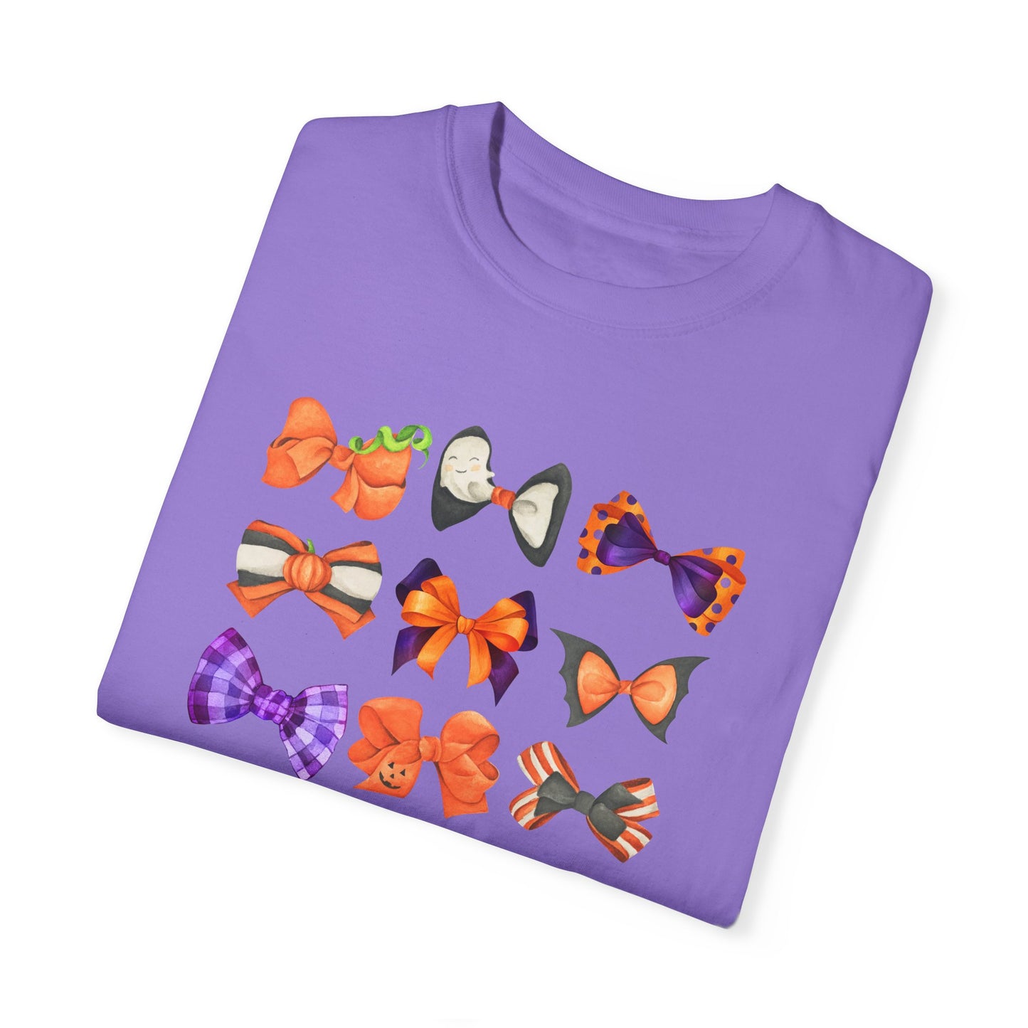 Halloween Bows Comfort Colors Tee