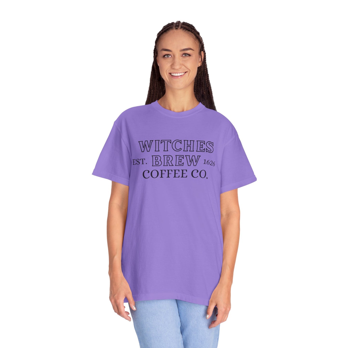 Witches Brew Coffee Co Comfort Colors Tee